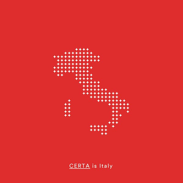 Certa is ITALY