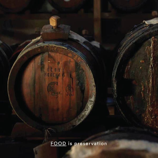 Food is PRESERVATION Food is PRESERVATION