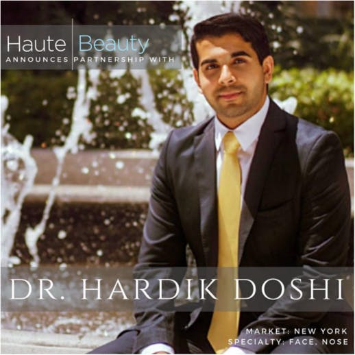 haute beauty announces partnership with dr. hardik doshi