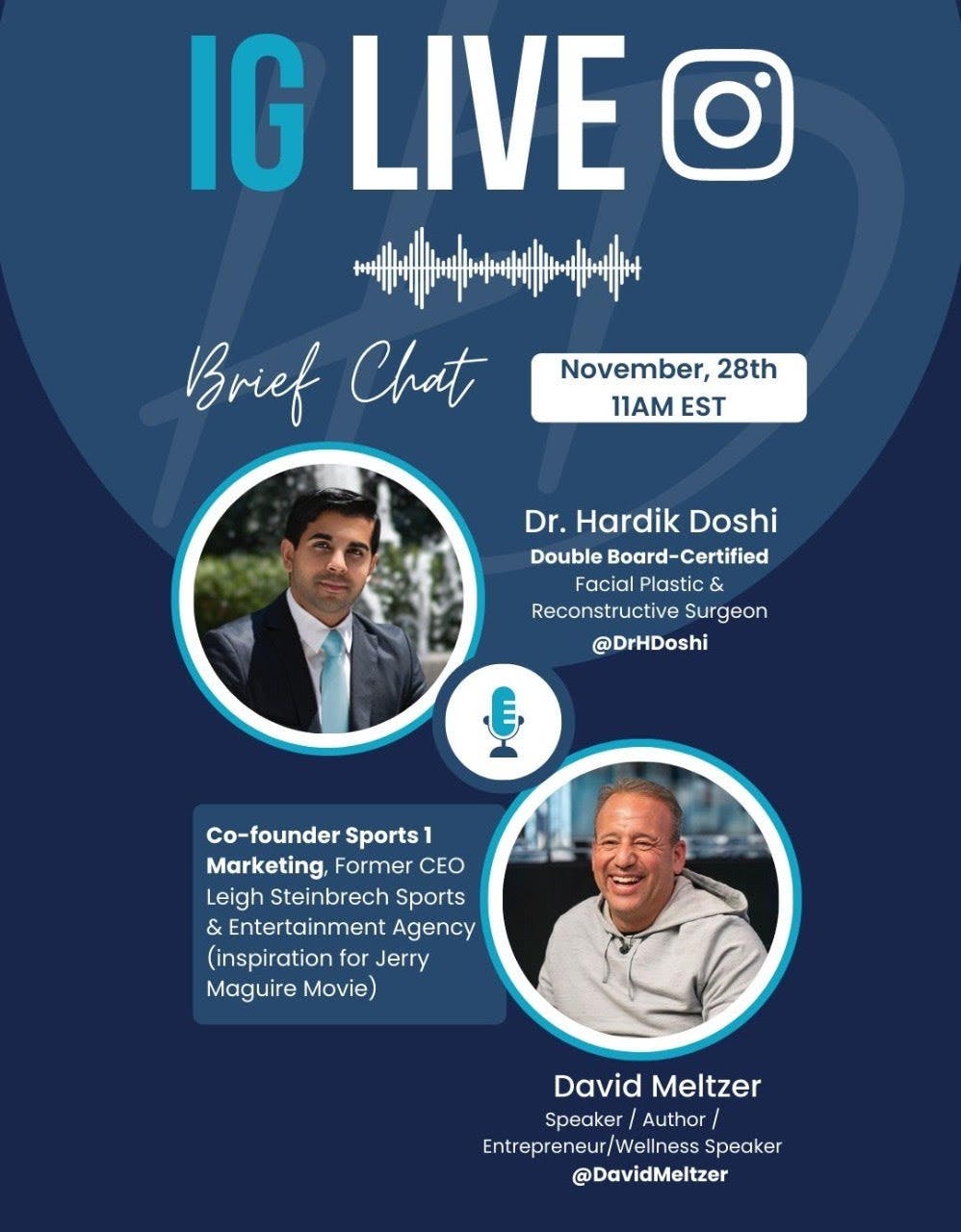 Brief Chat - IG Live - David Meltzer