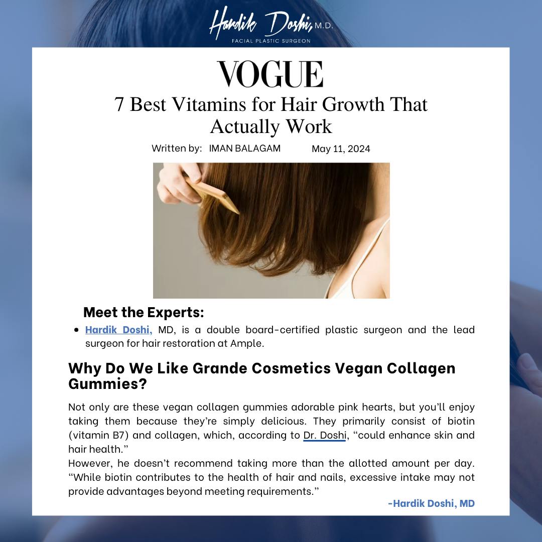 7 Best Vitamins for Hair Growth That Actually Work