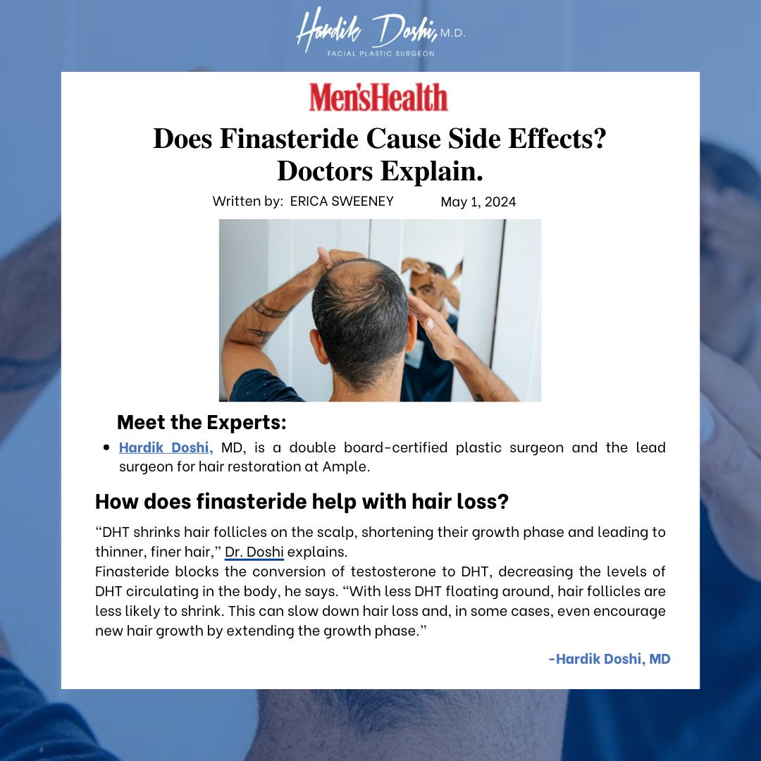Does Finasteride Cause Side Effects? Doctors Explain.