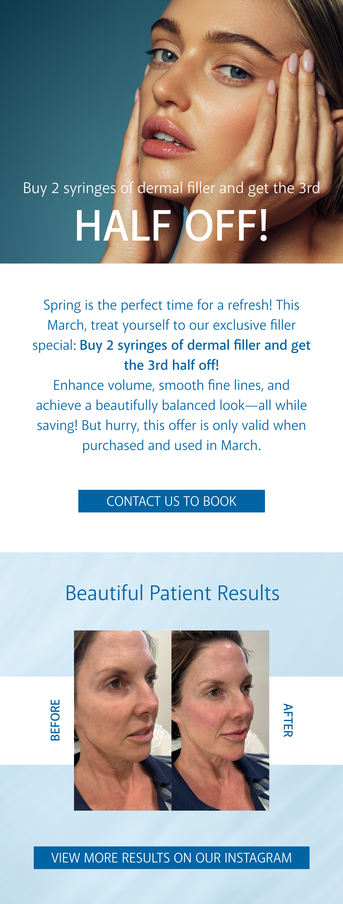 March Specials flyer