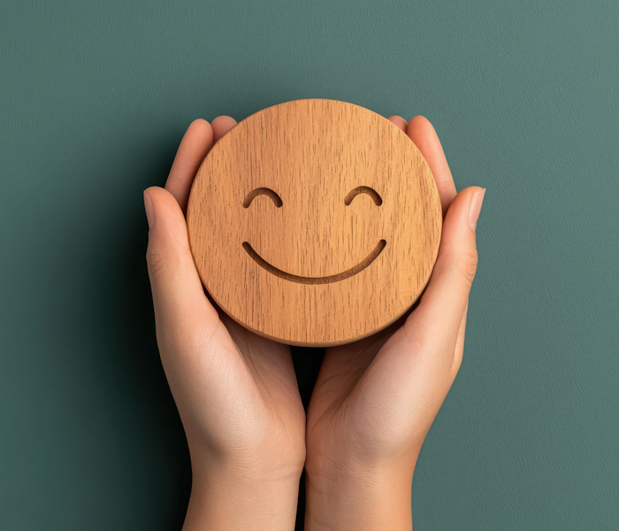 Glad smiley