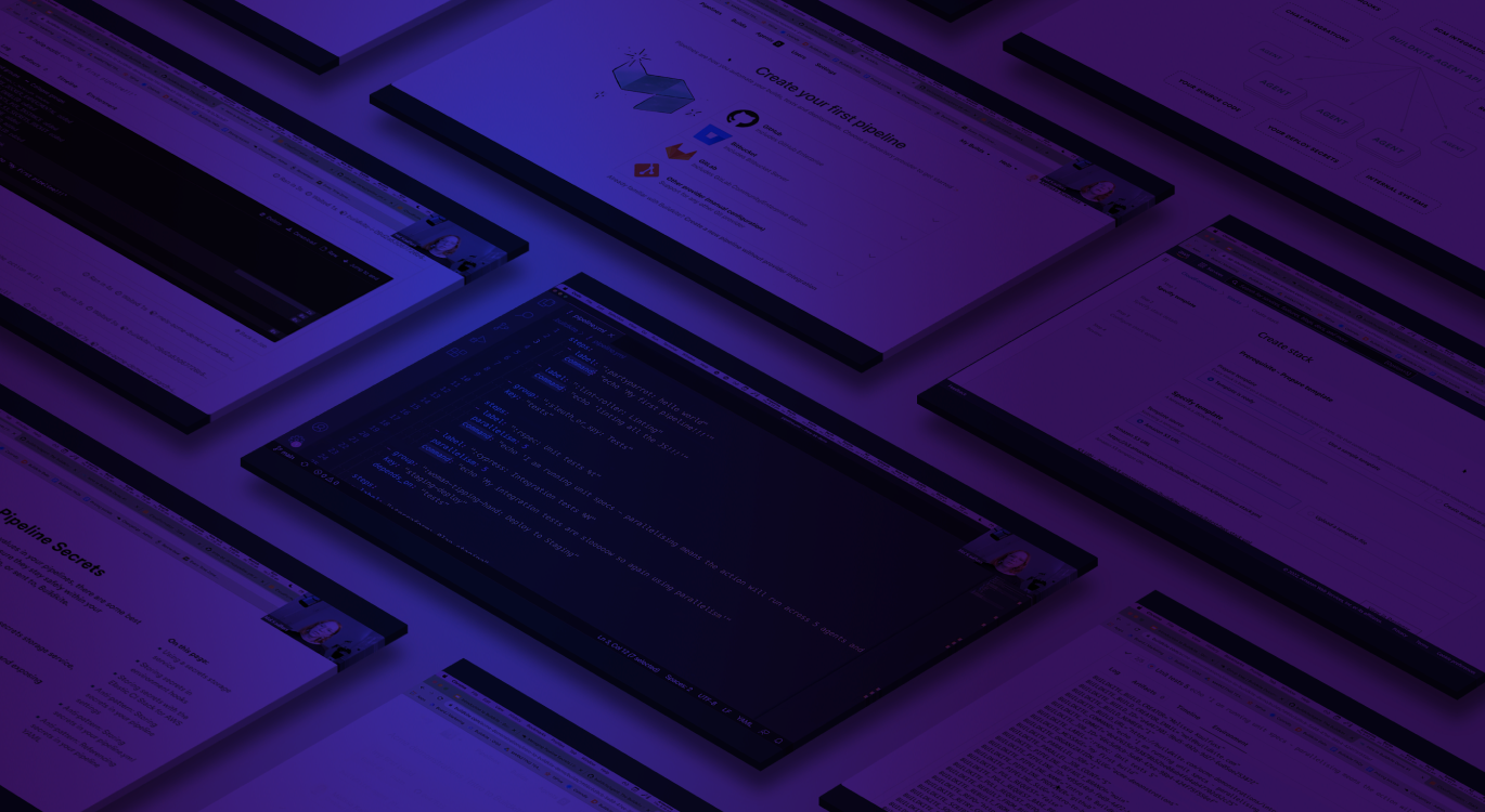 Join this live webinar on Zoom to see how you can setup Buildkite for fast, reliable and secure CI/CD pipelines, and see Buildkite in action.