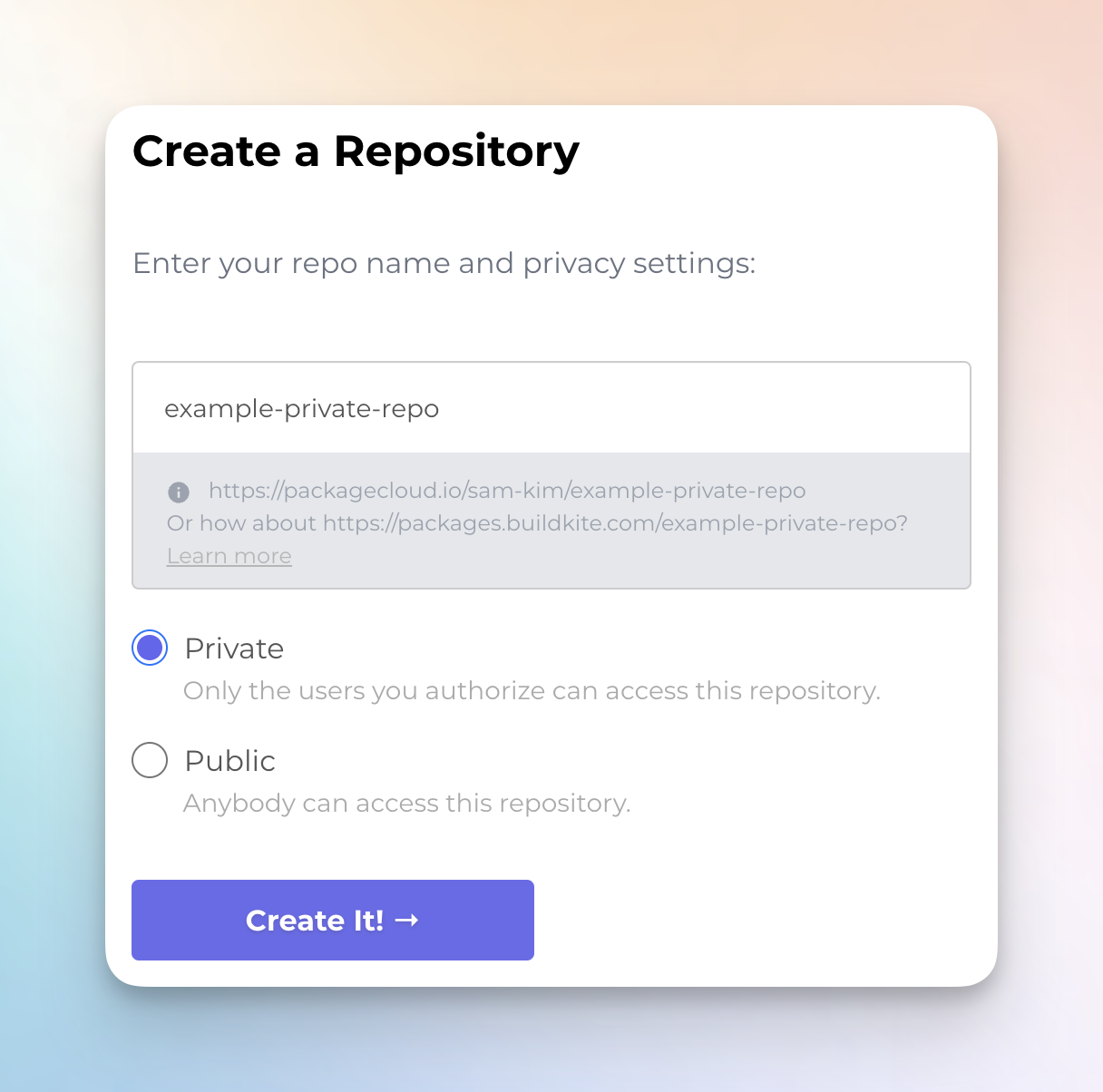 Private package management with Packagecloud | Buildkite