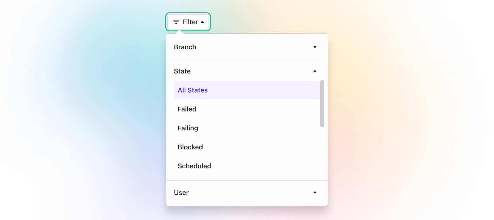 Build Filtering