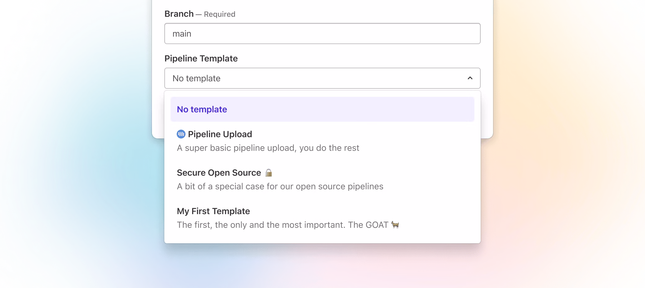 Templates Improvements