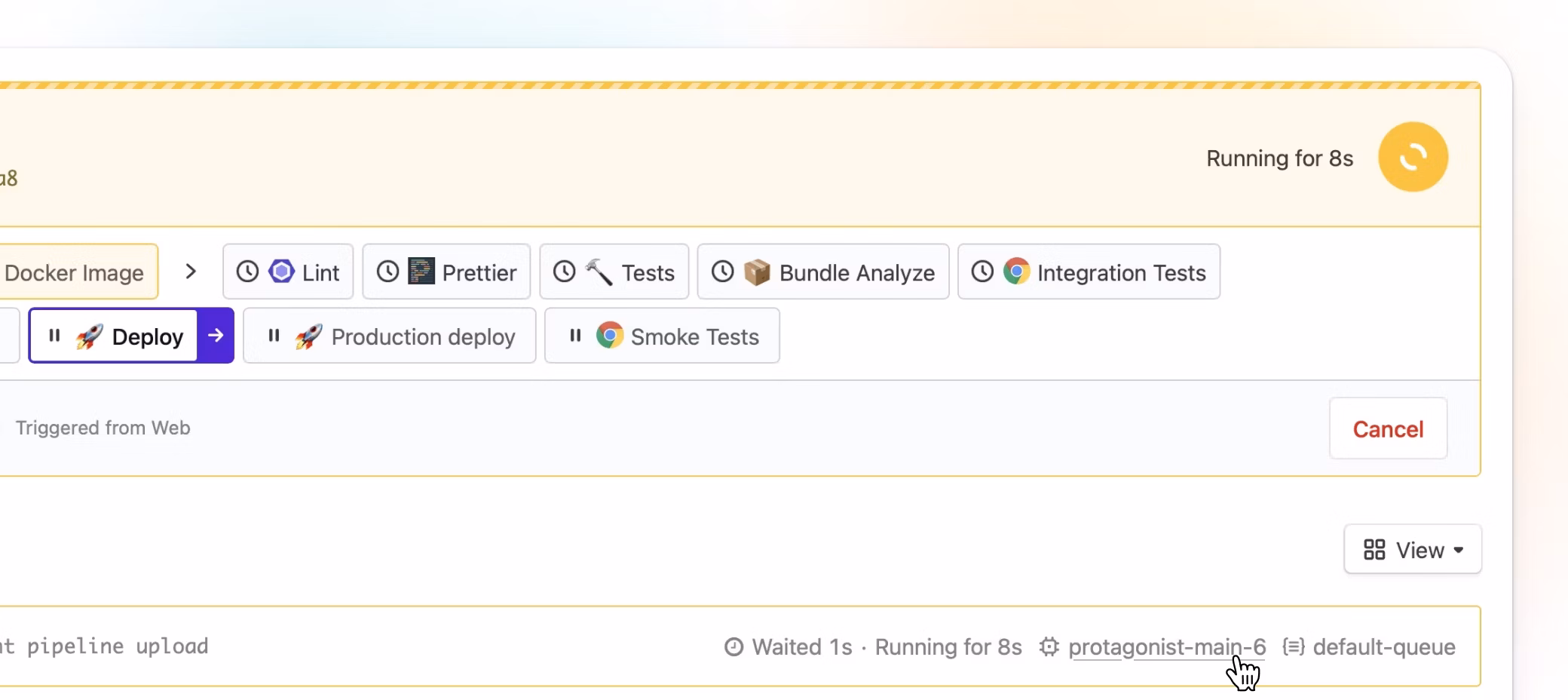 Save clicks when debugging agents