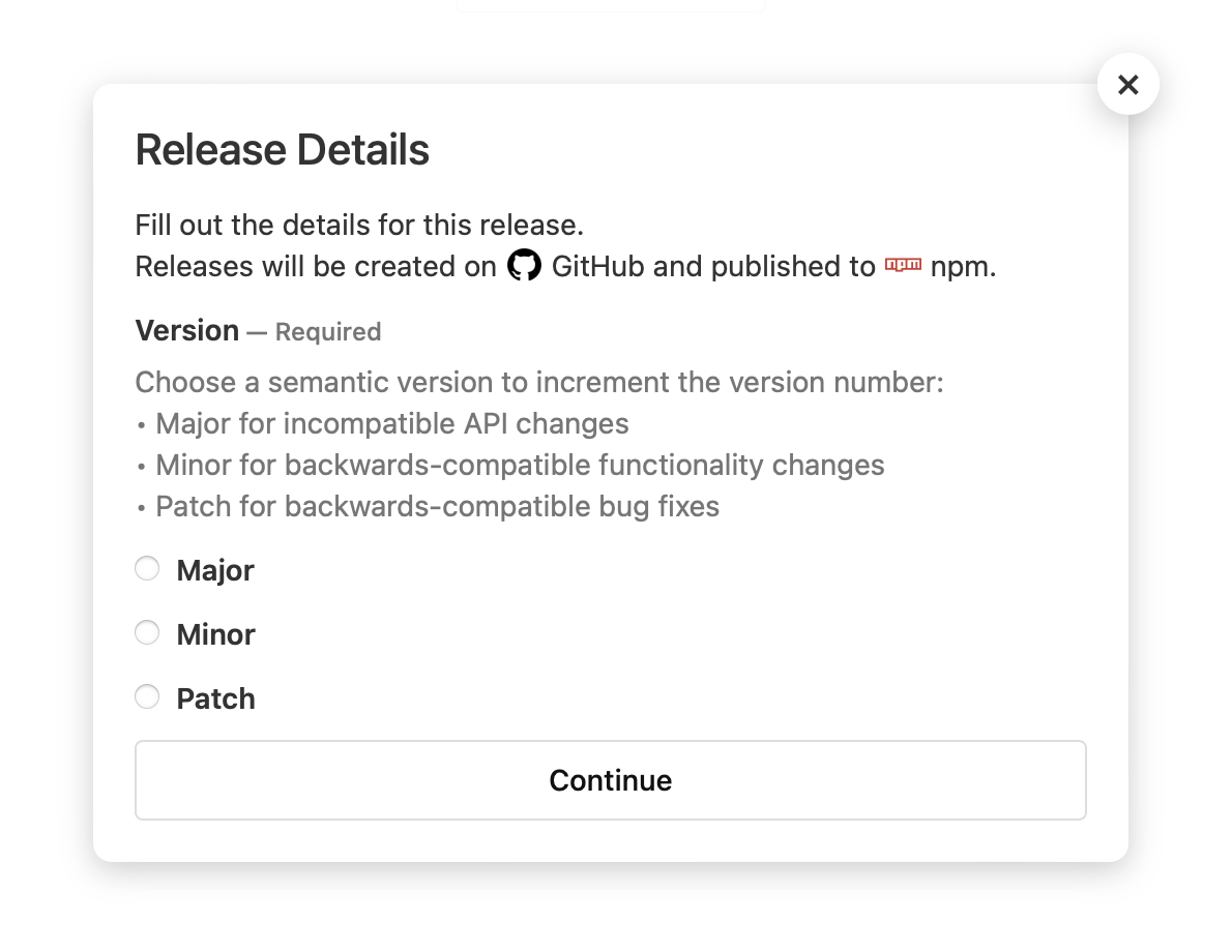 Example of a block step using line breaks