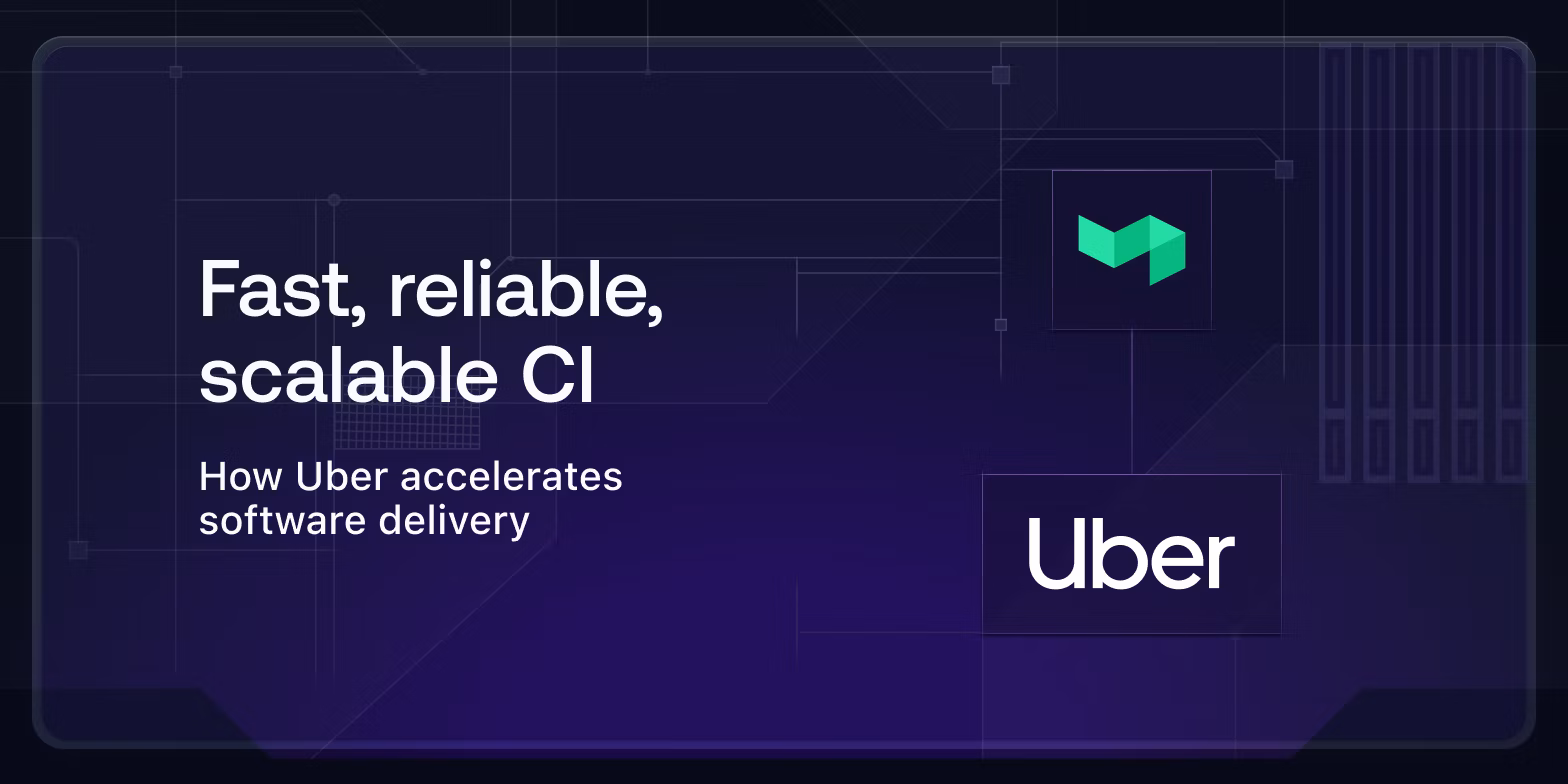 Fast, reliable, scalable CI: How Uber accelerates software delivery
