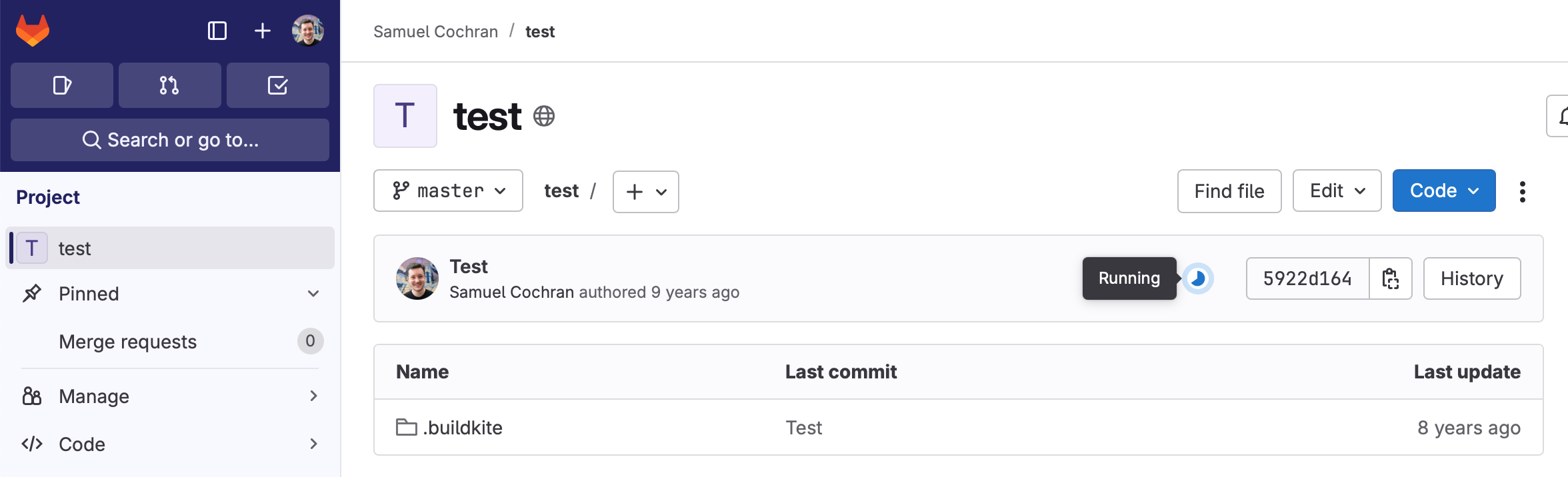 GitLab.com Commit Status Support | Buildkite