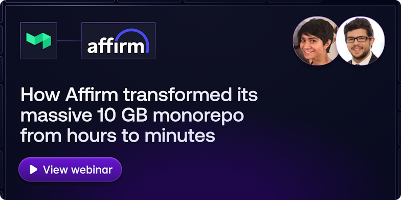 How Affirm transformed CI pipelines for its massive 10GB monorepo