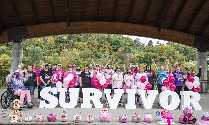 WVU Cancer Institute Breast Cancer Survivor Walk