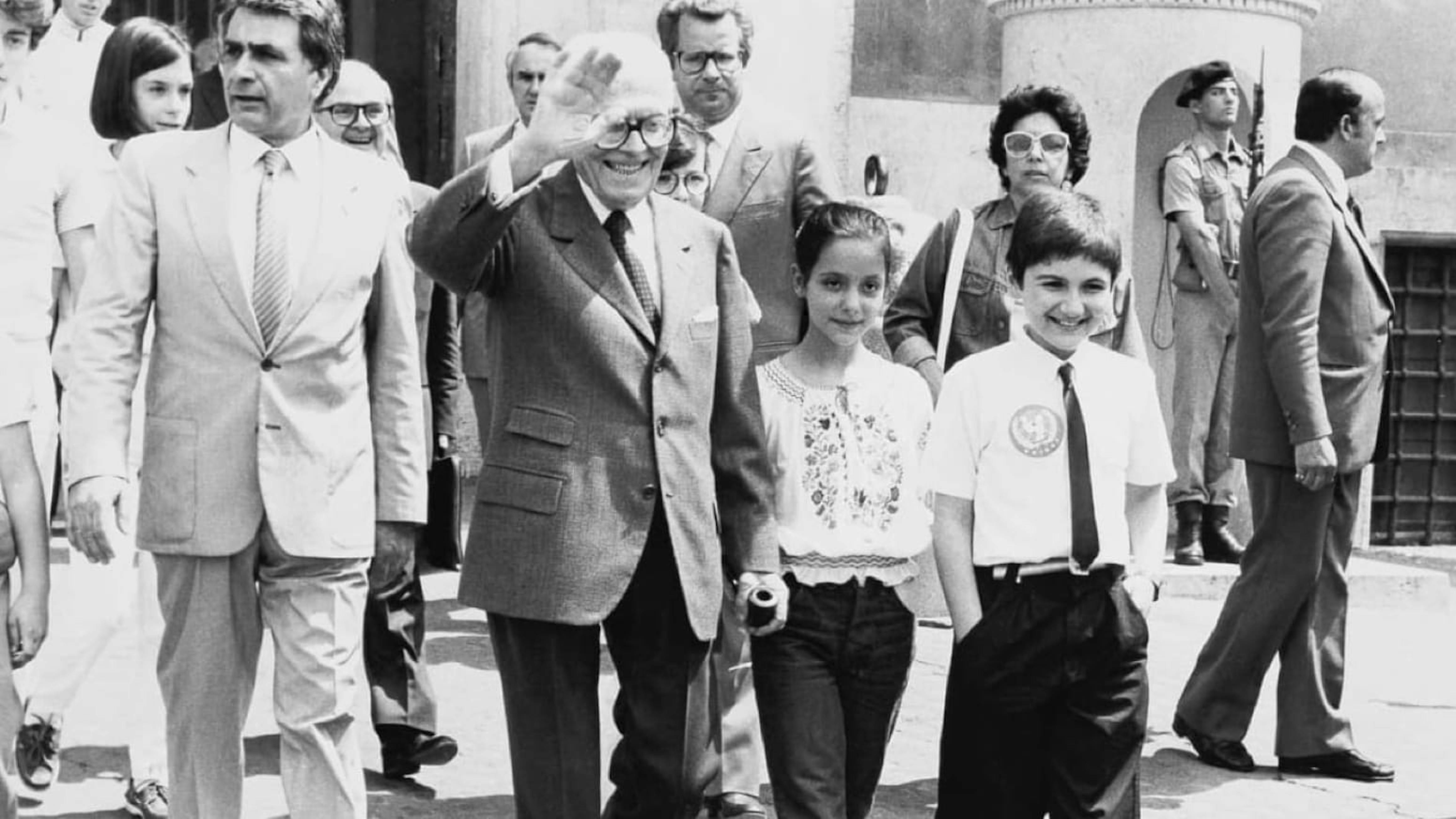 Il Presidente Sandro Pertini a Roma per il Consiglio di amministrazione dell’UNICEF Internazionale 