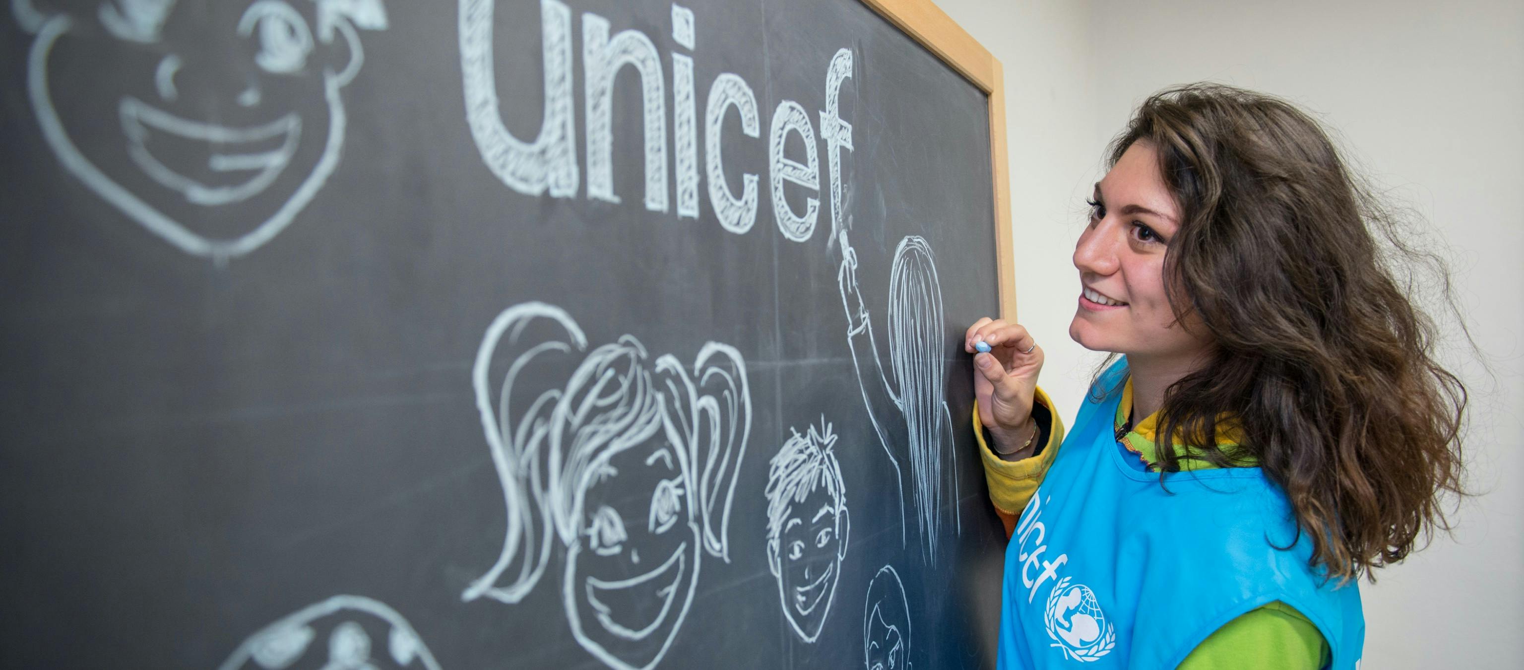 Volontari UNICEF a Milano