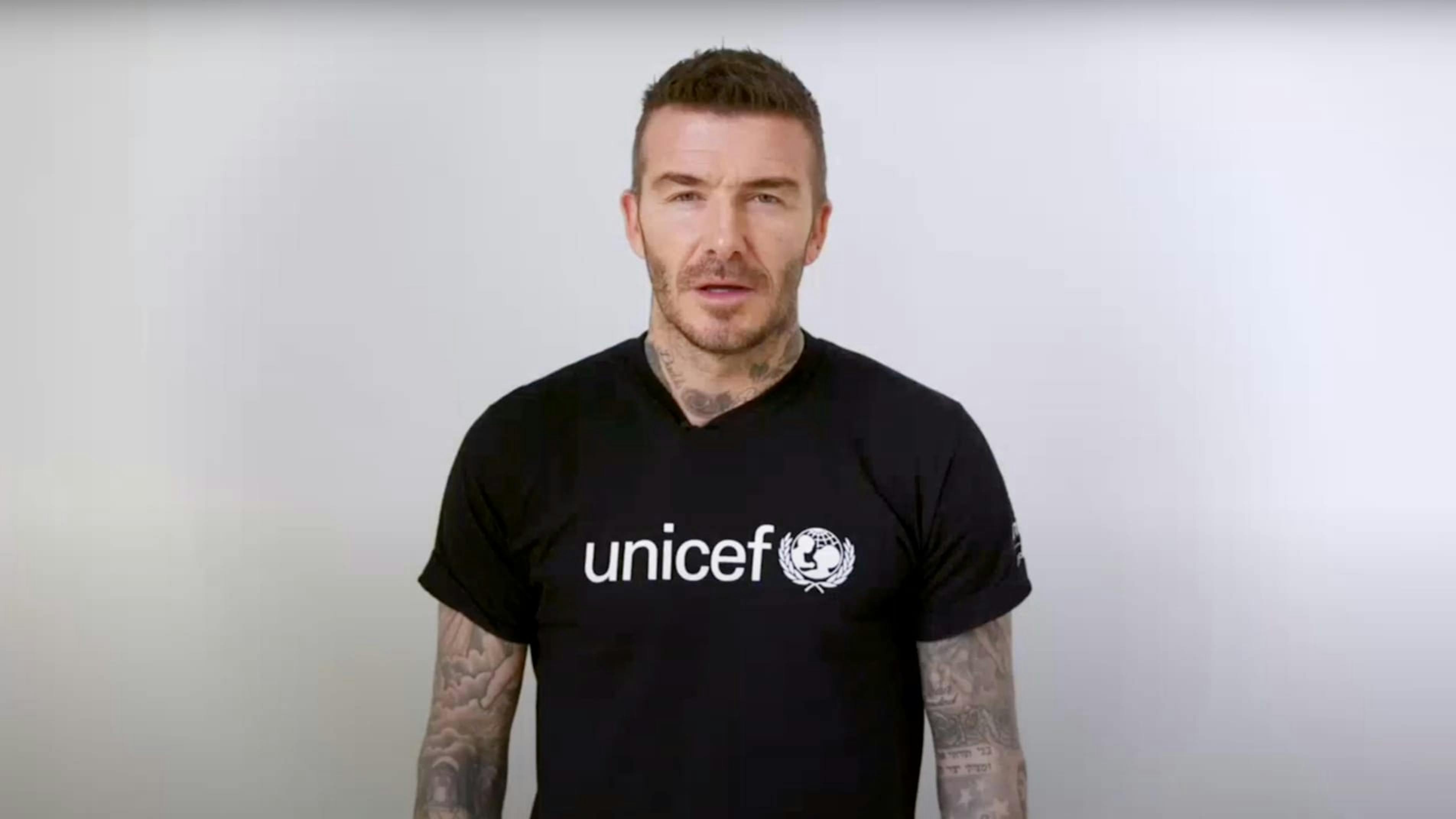 Video-appello dell'Ambasciatore UNICEF David Beckham sul tema della genitorialità 