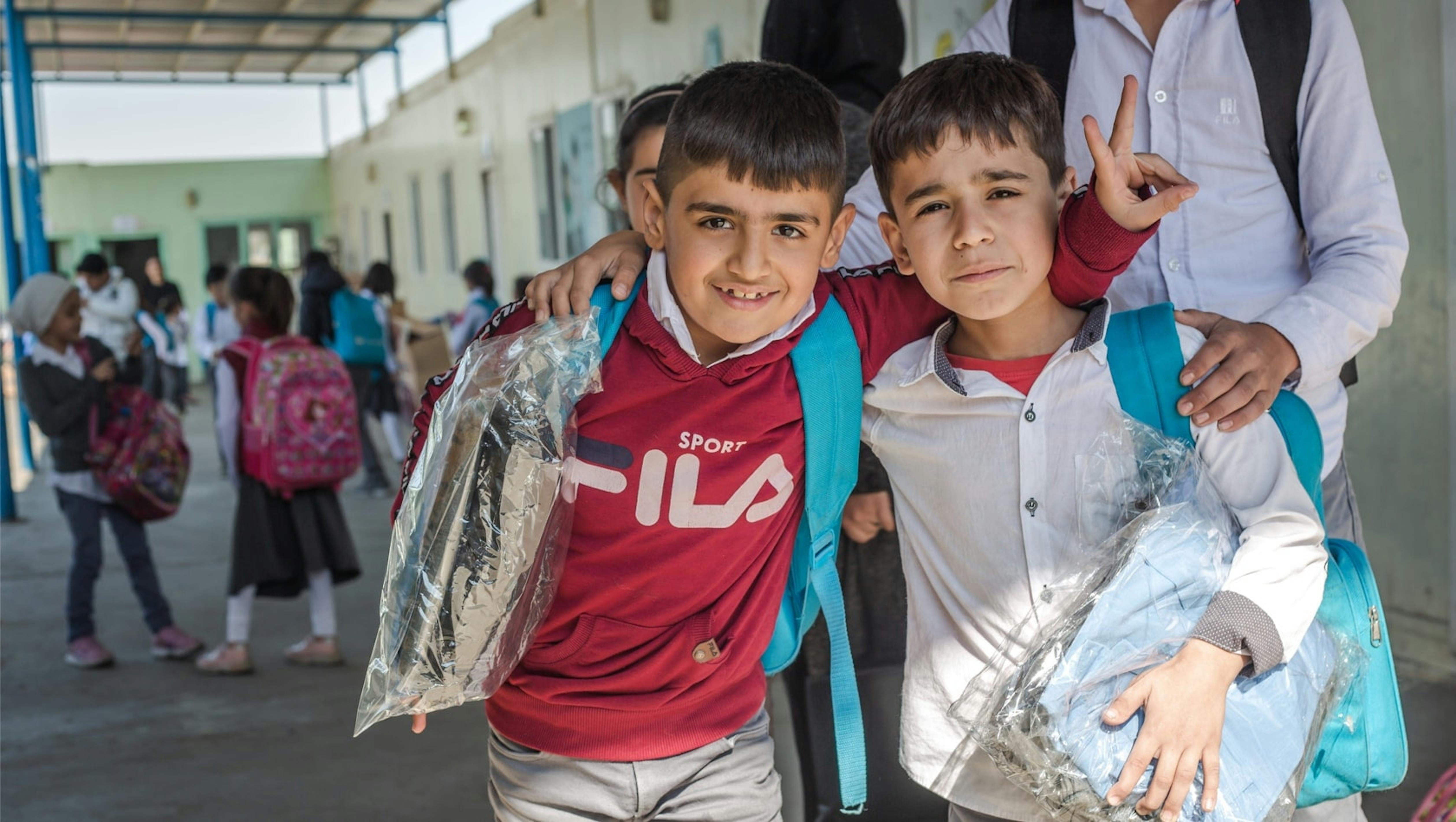 bambini a scuola