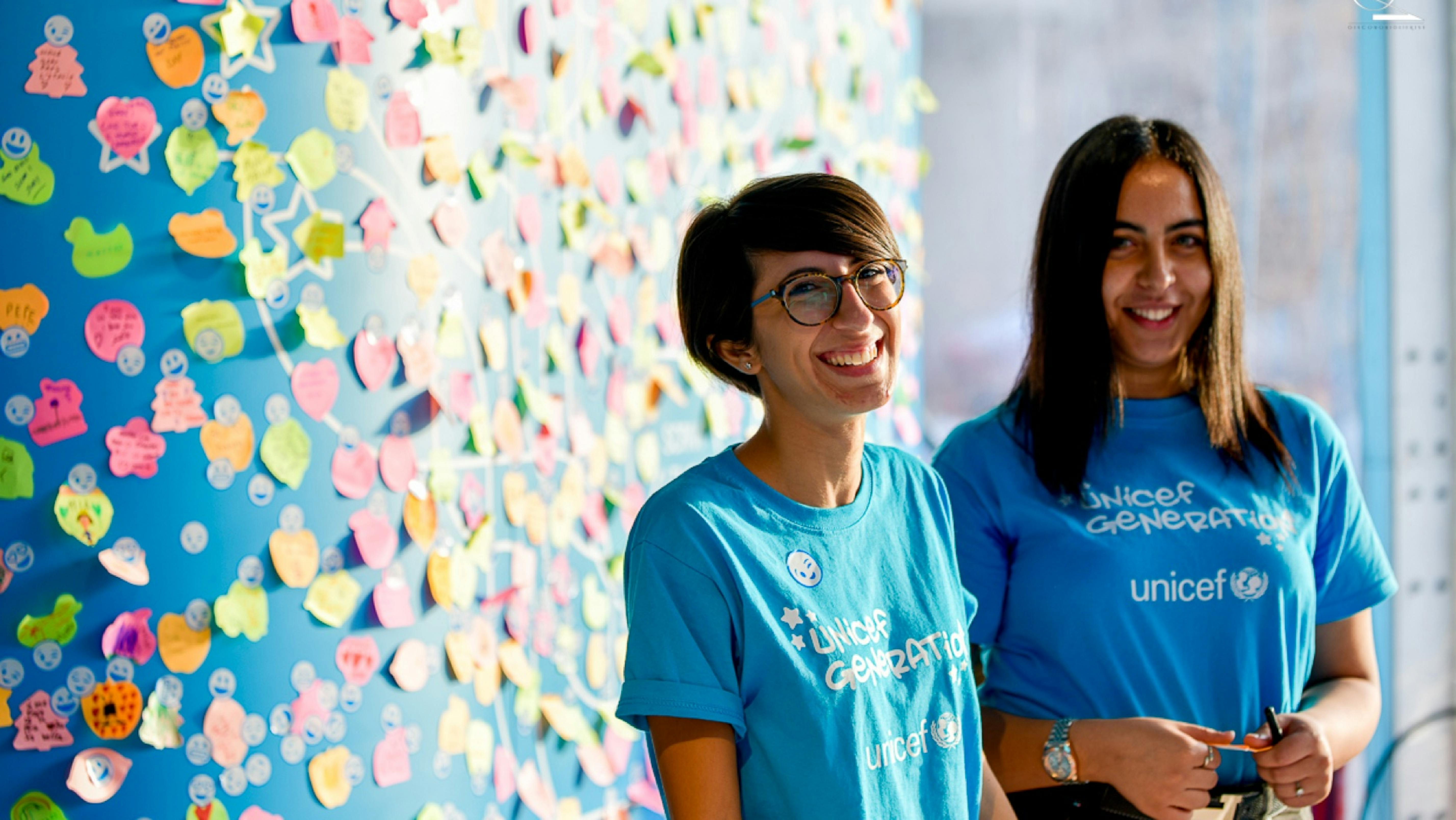 Volontarie UNICEF Generation a Roma