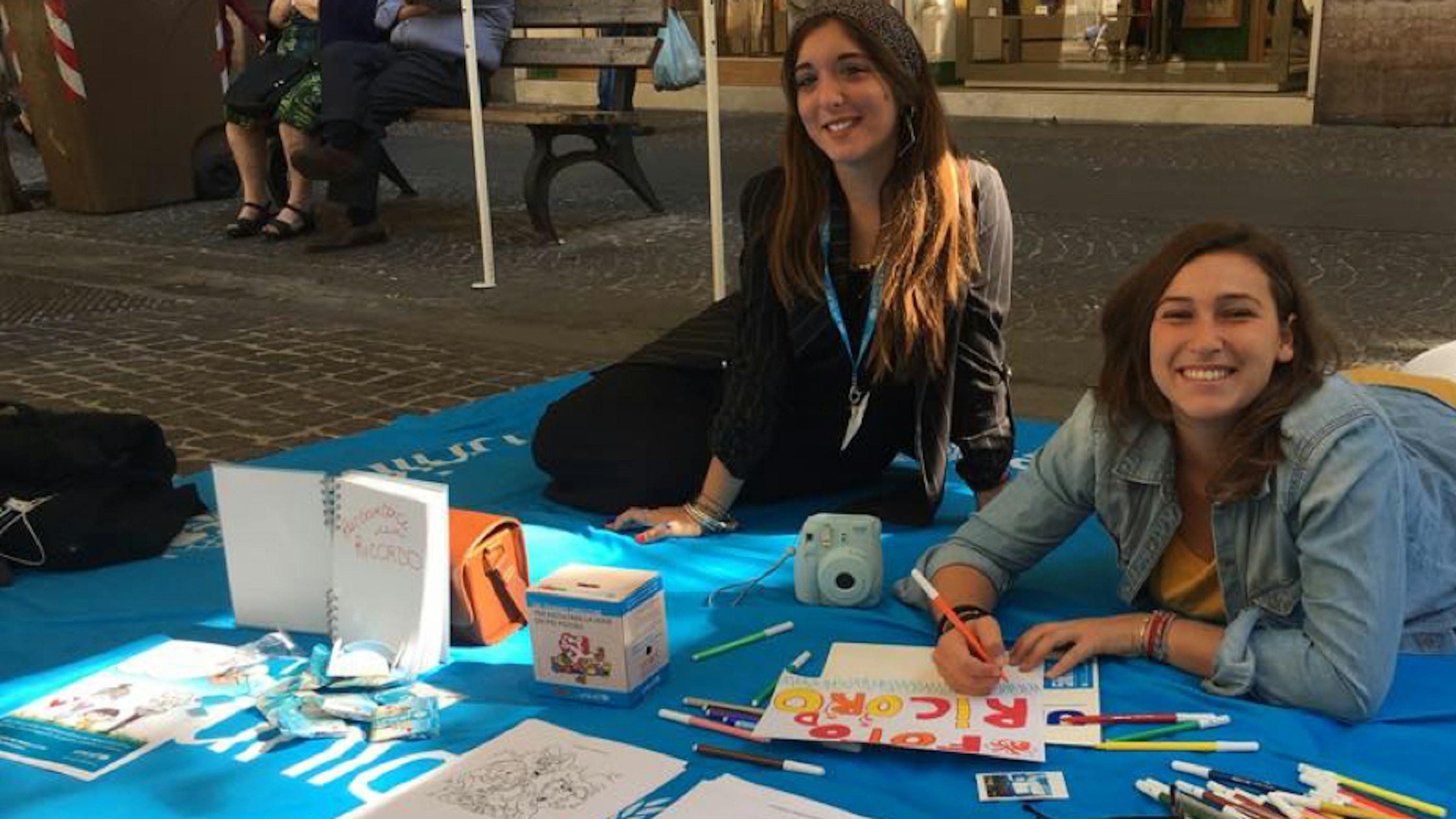 Volontarie UNICEF alla festa dei nonni