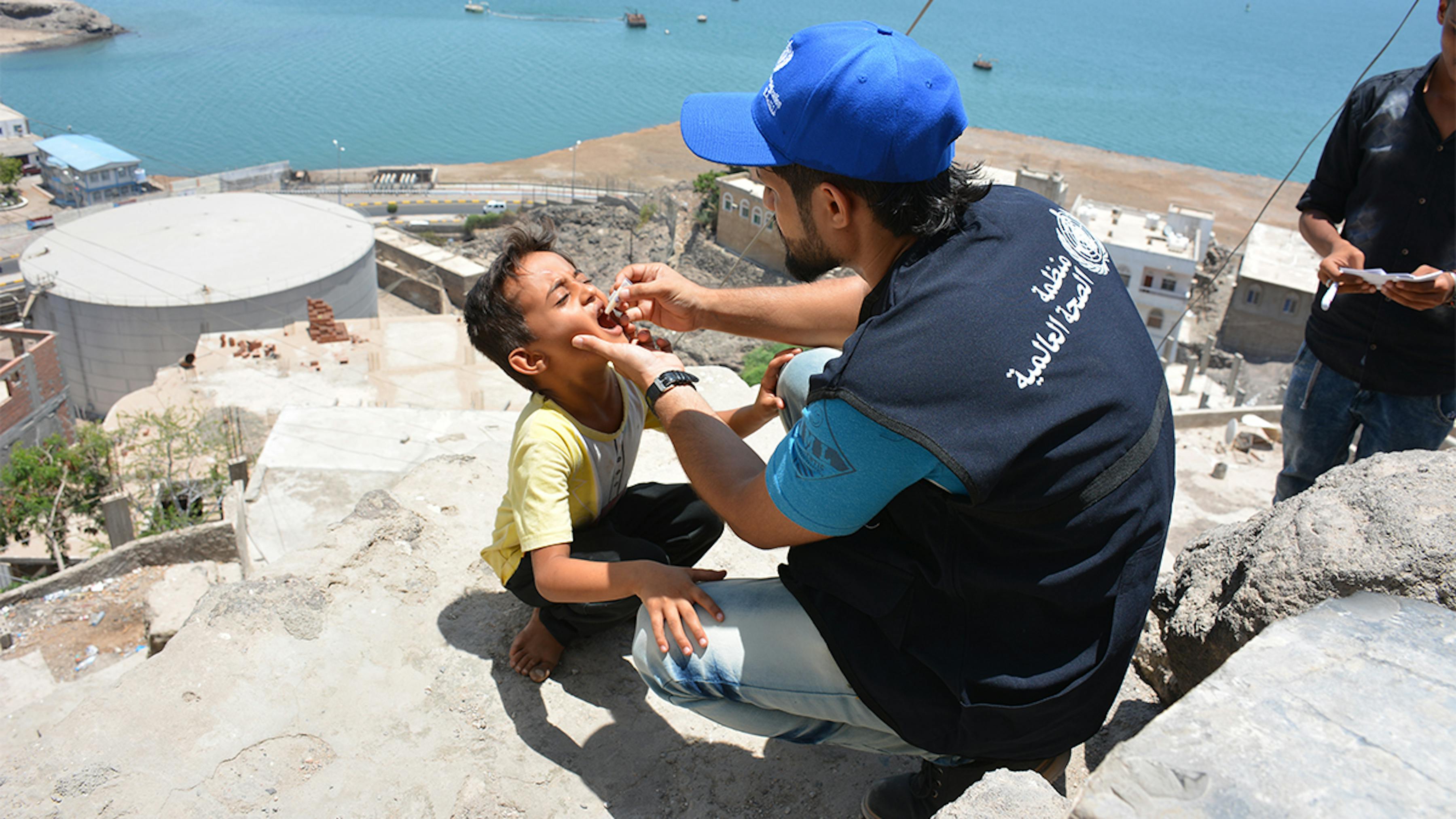 vaccinazione colera yemen