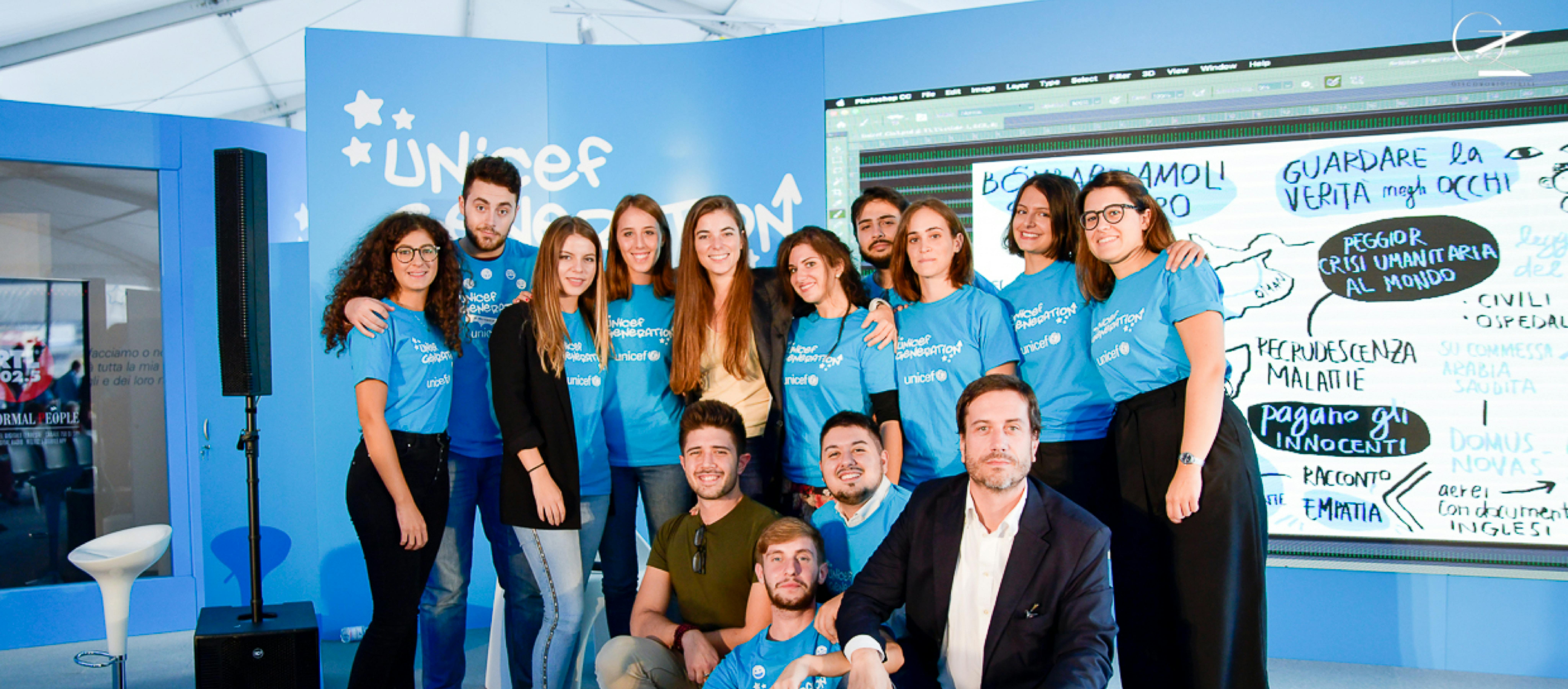 Gruppo di volontari UNICEF