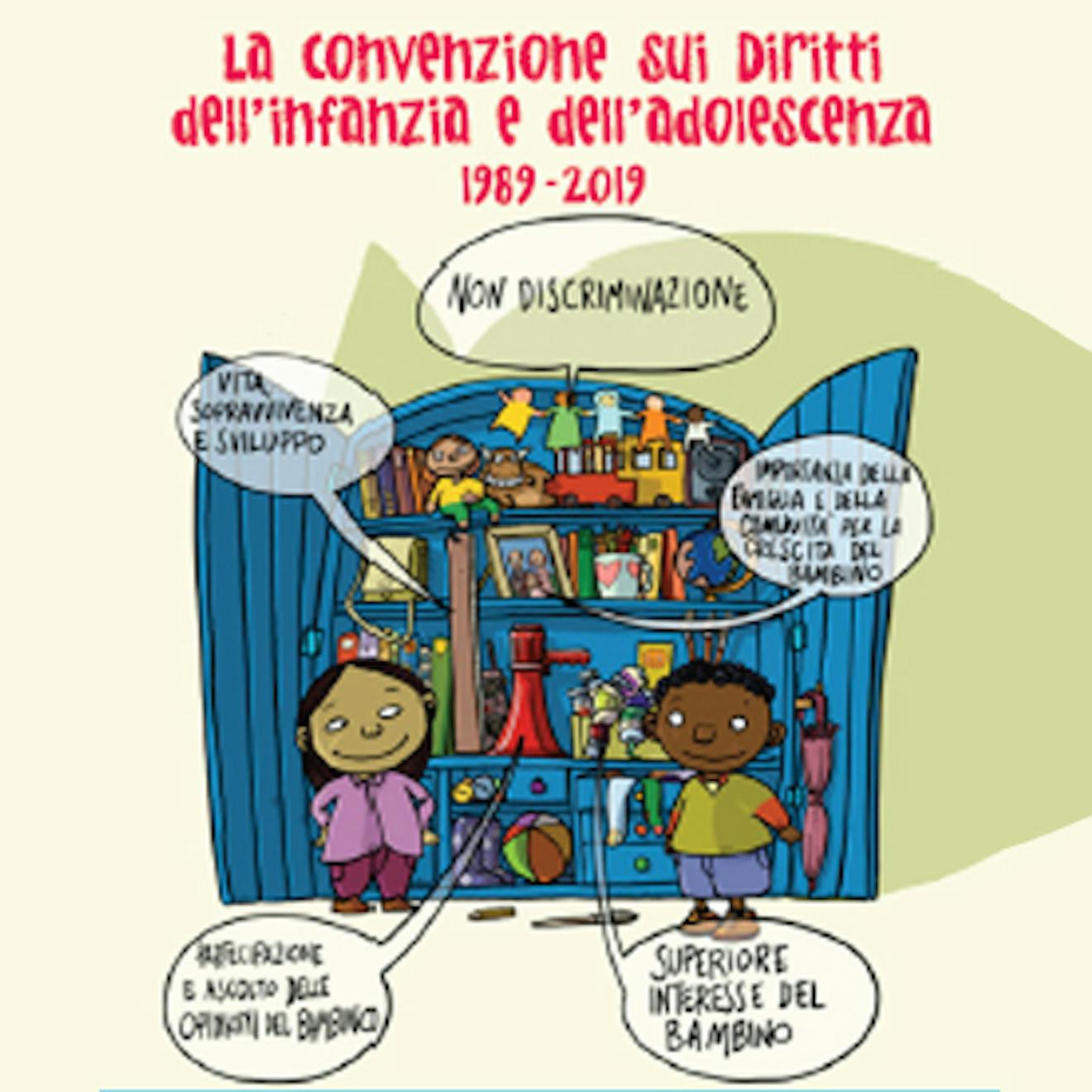 Il 20 novembre del 1989, l’Assemblea Generale delle Nazioni Unite approvò la Convenzione sui Diritti dell'Infanzia e dell'adolescenza, un trattato internazionale dalla portata storica che, con i  suoi 196 Stati parte è il trattato più ratificato in materia di  diritti umani (in Italia la ratifica è avvenuta con Legge n.176 del 27 maggio 1991).