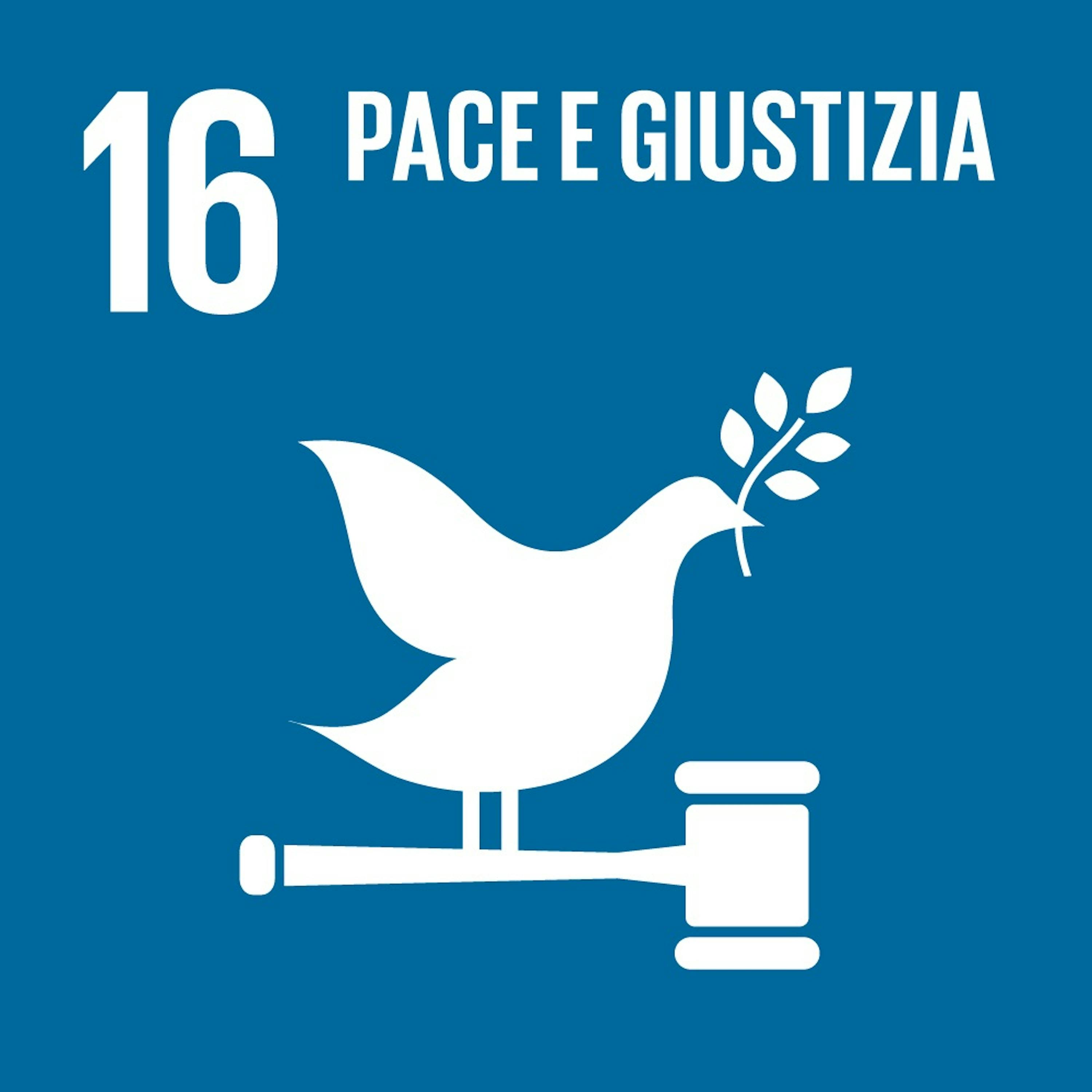 Logo SDG 16