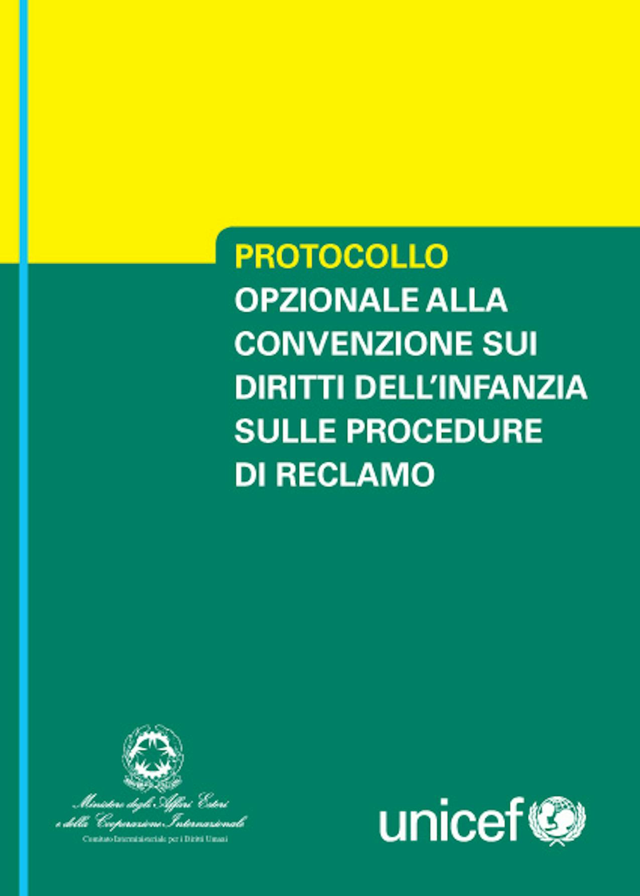 Protocollo opzionale alla Convenzione sui diritti dell'infanzia sulle procedure di reclamo