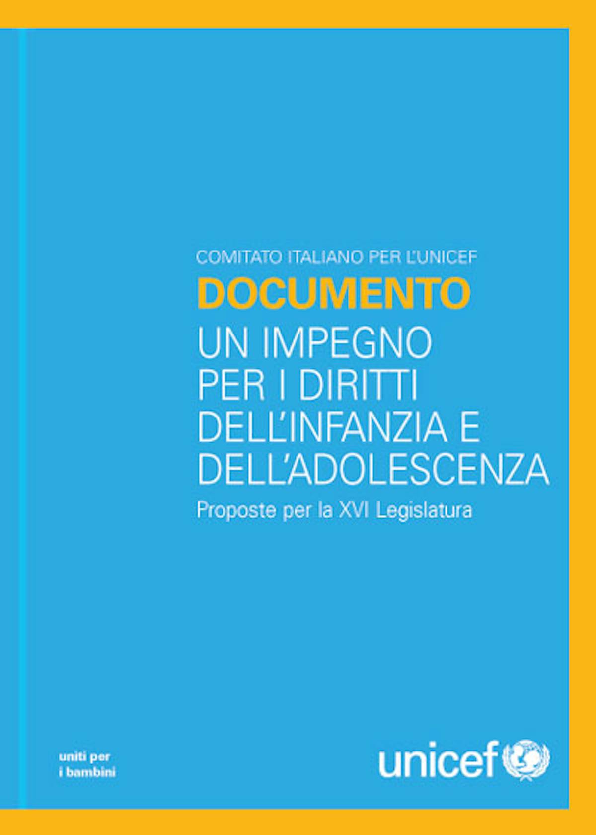 Un impegno per i diritti dell’infanzia e dell’adolescenza