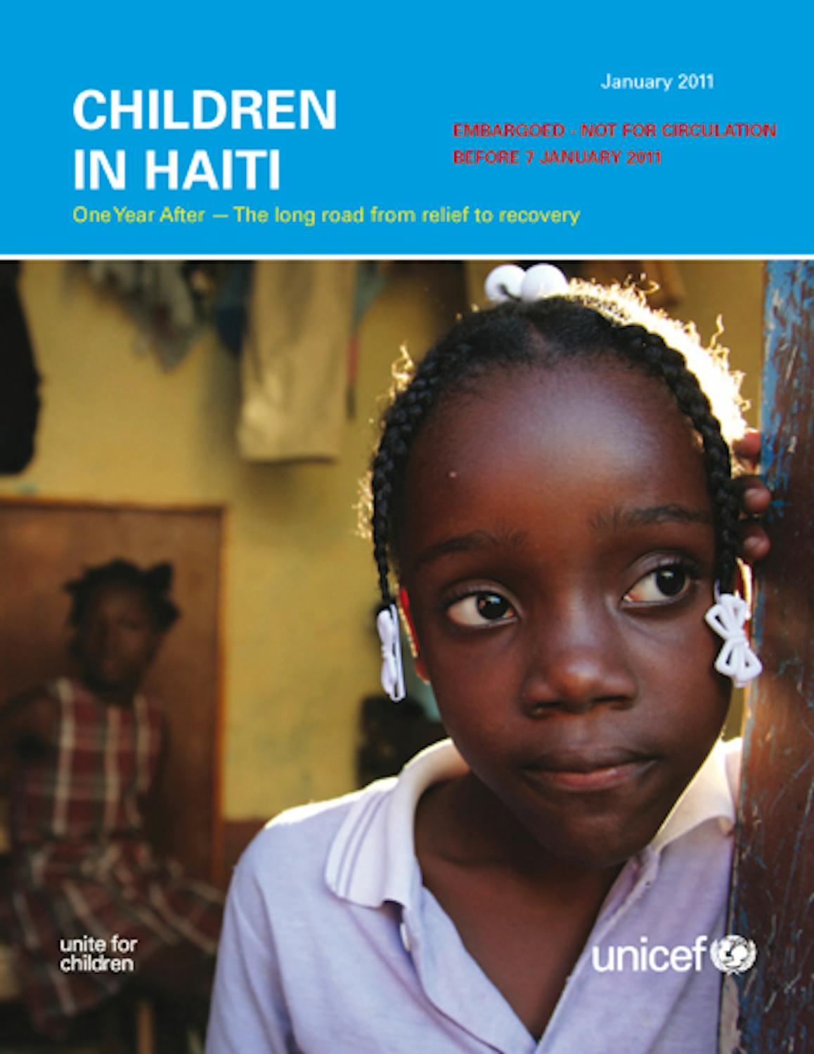 I bambini di Haiti a un anno dal terremoto (rapporto integrale)