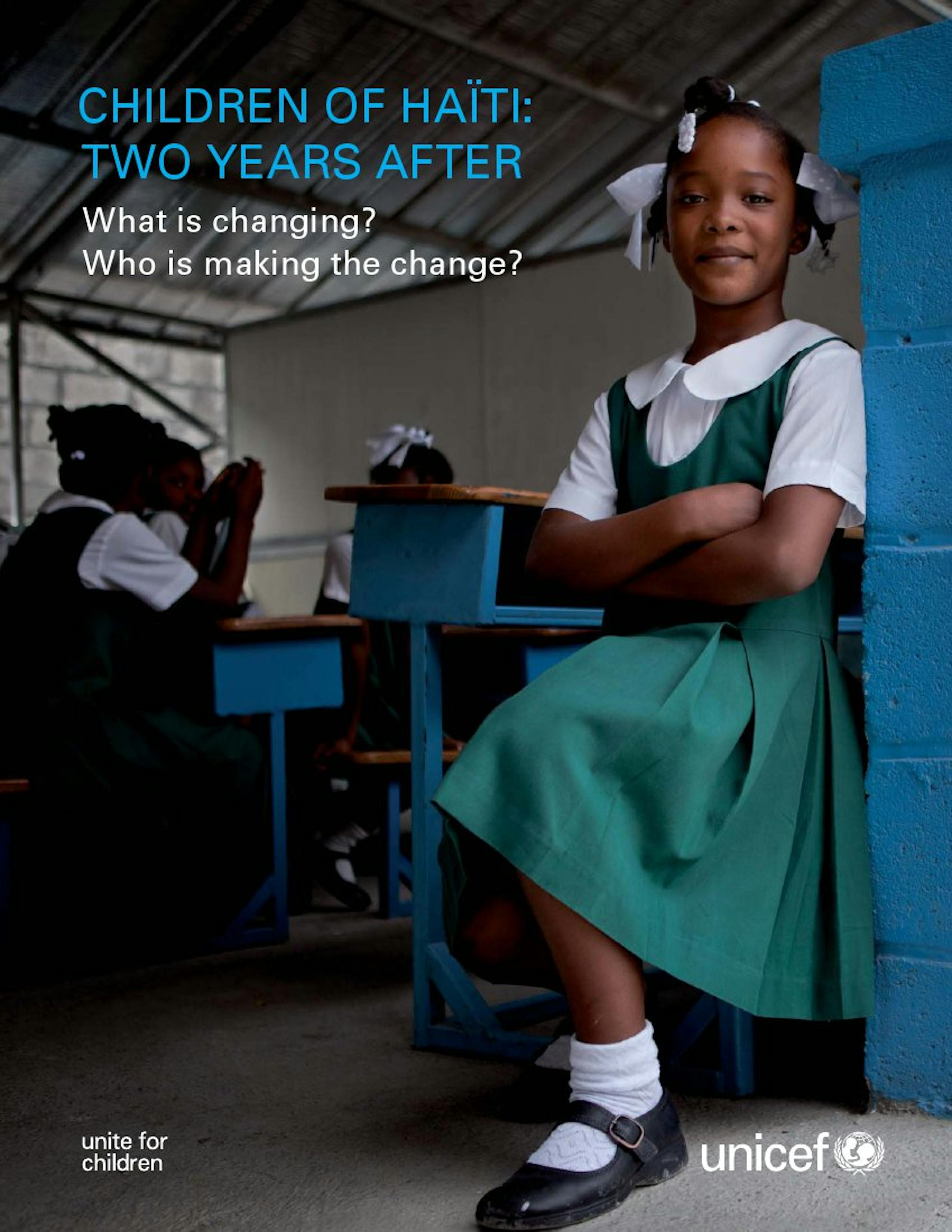 I bambini di Haiti: due anni dopo