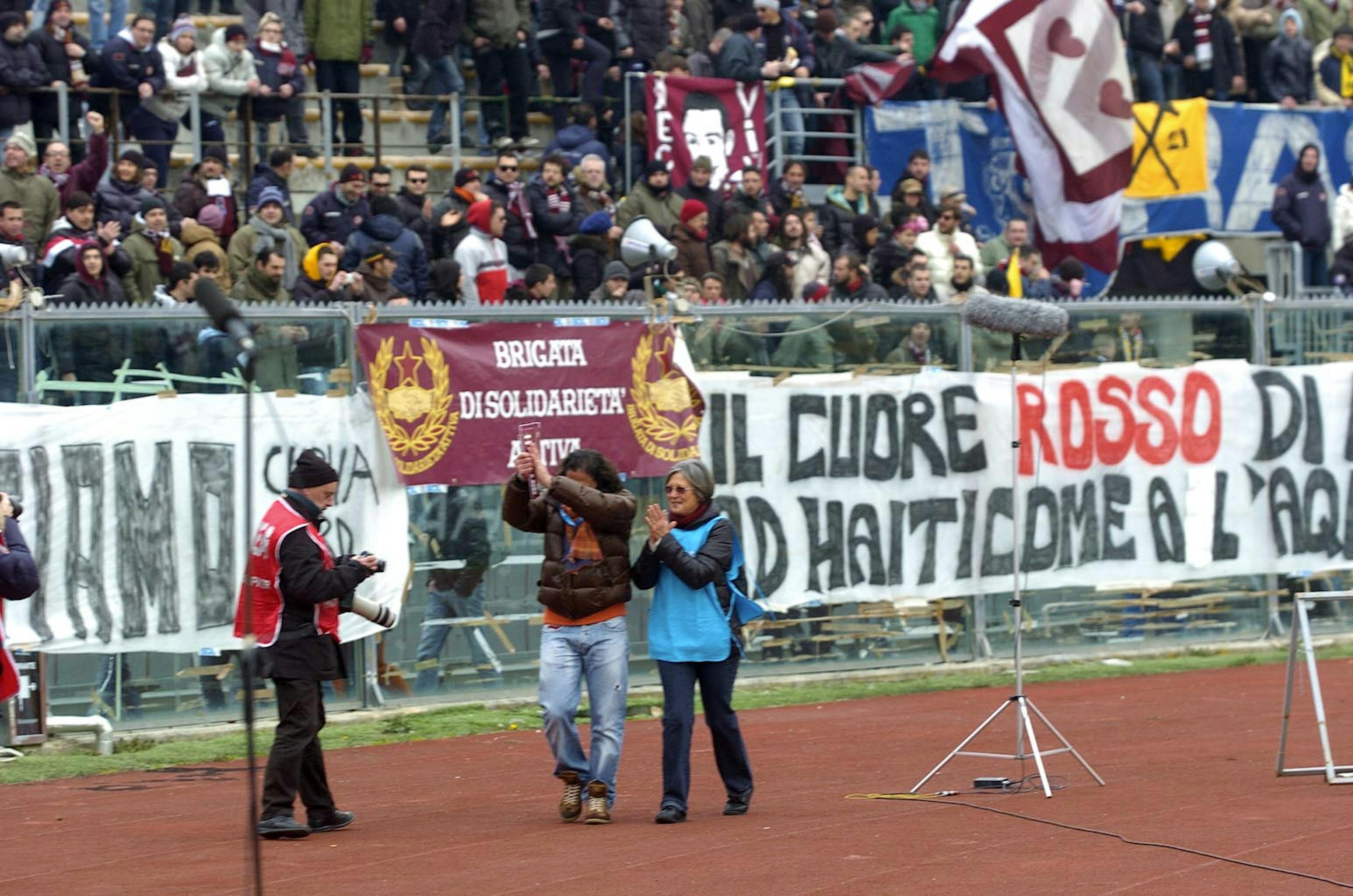 Livorno, allo stadio Armando Picchi per l'emergenza Haiti