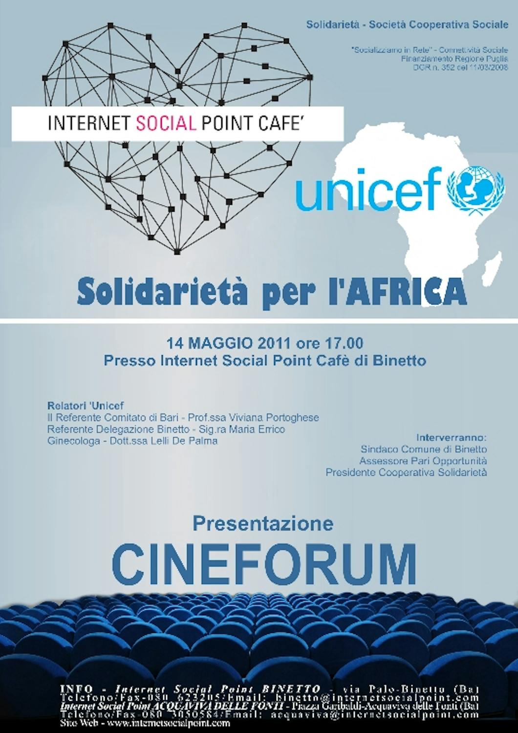 A Binetto (BA) un cineforum 