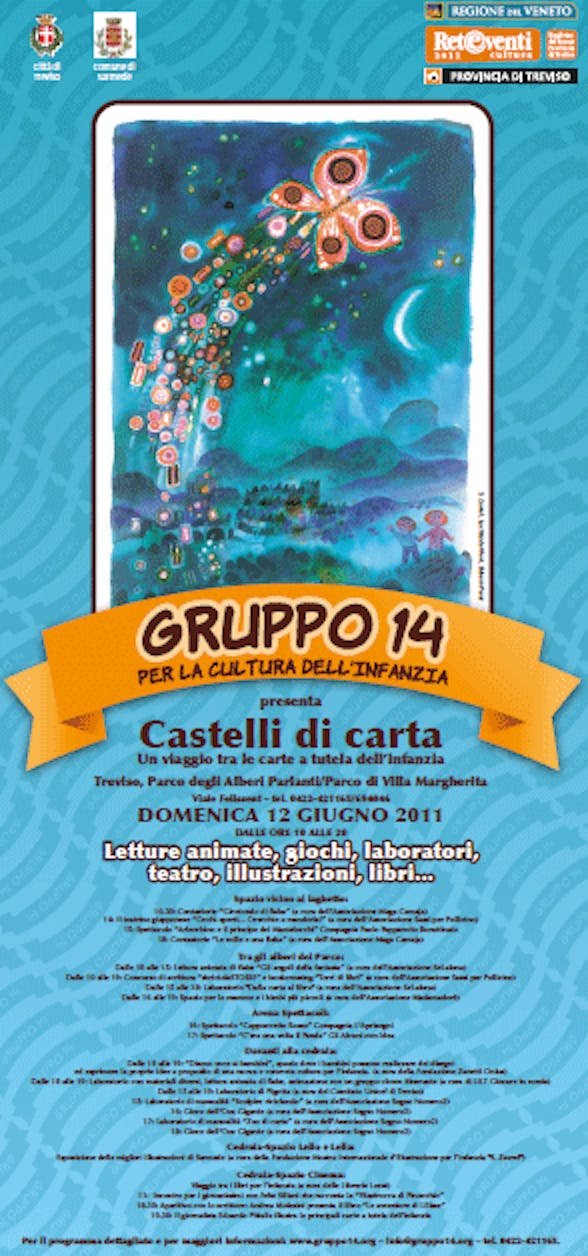 Castelli di carta a Treviso