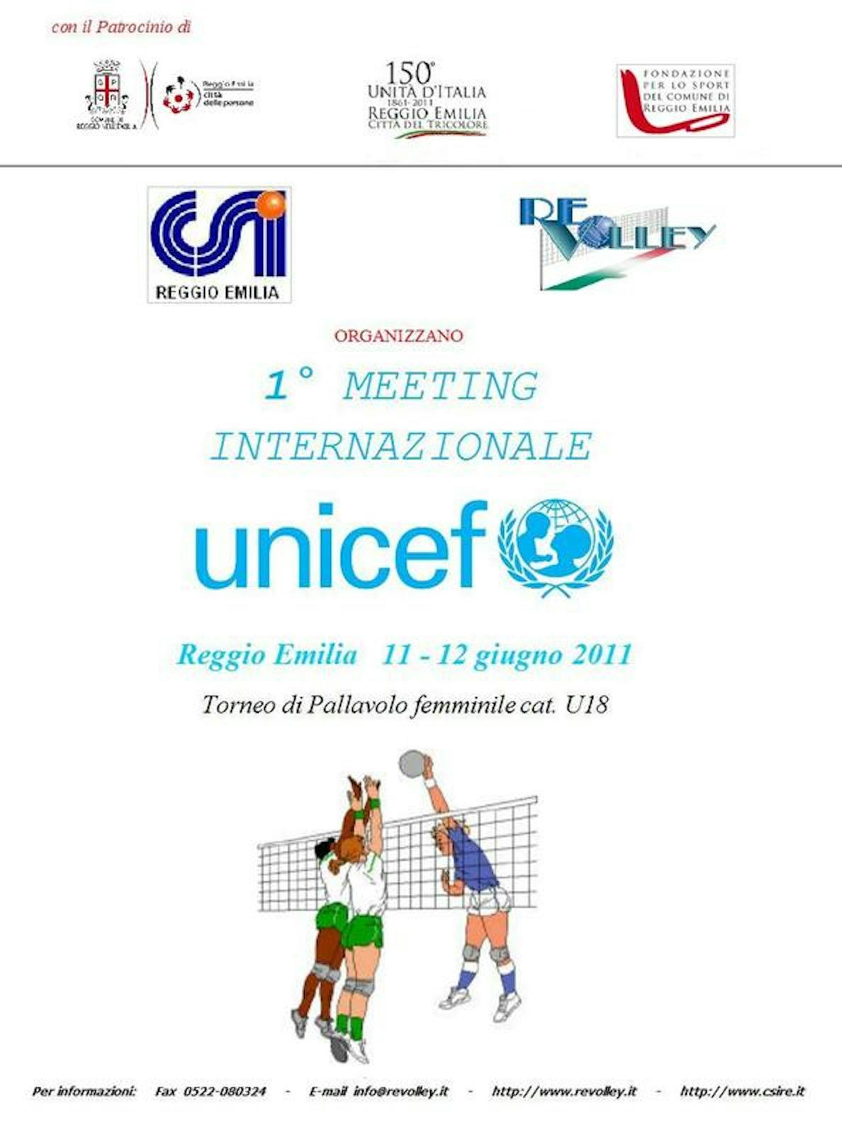 Reggio Emilia ospita il primo torneo di pallavolo femminile