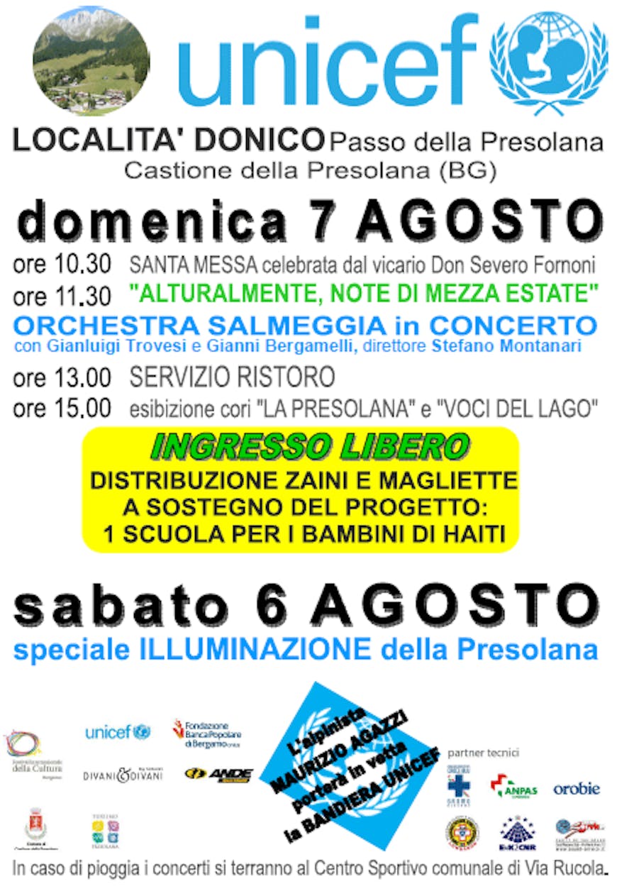 Castione della Presolana ospita il Festival Internazionale della cultura di Bergamo