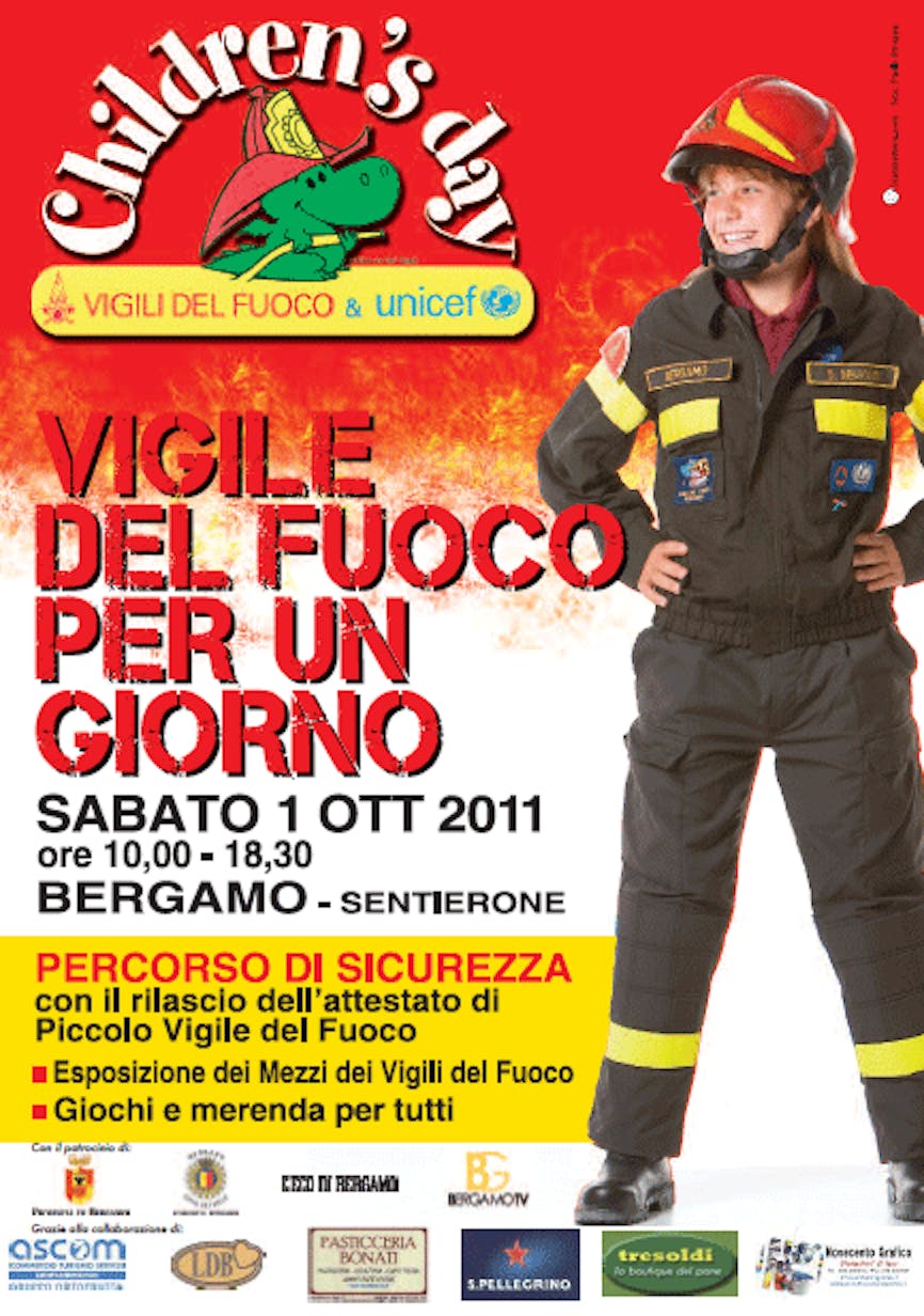 A Bergamo, Vigili del Fuoco per un giorno