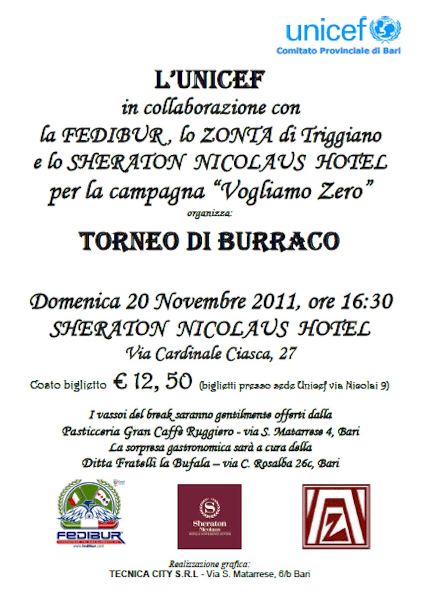 Un torneo di burraco solidale a Bari