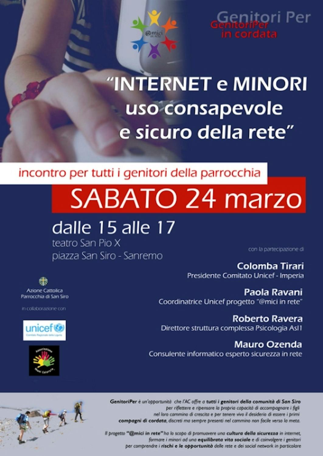 A Sanremo un incontro sull'uso della rete