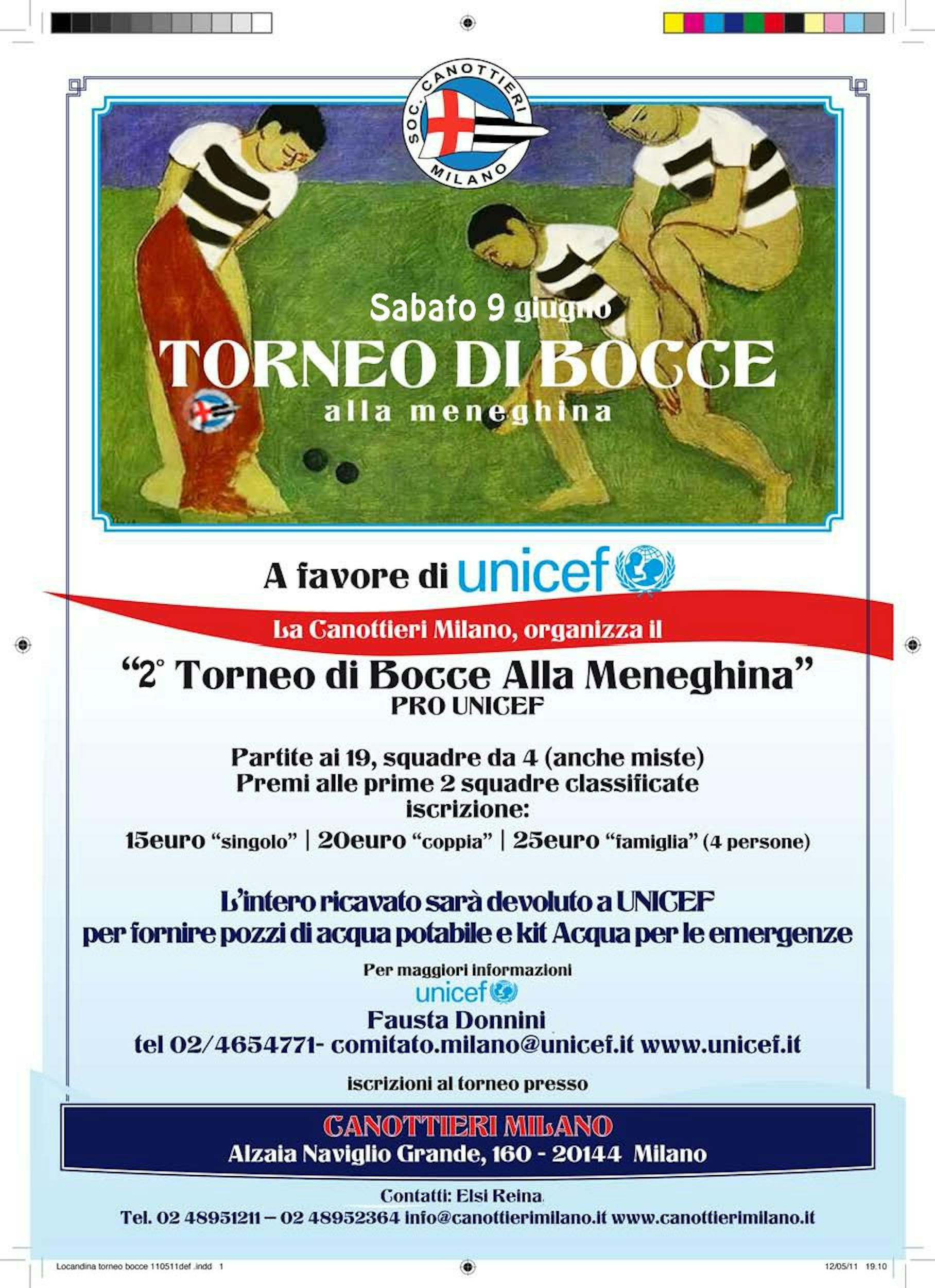 A Milano, il 2° torneo di bocce alla meneghina