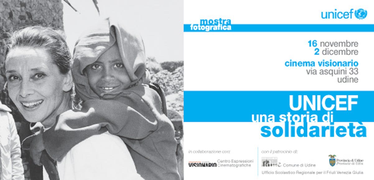 Mostra fotografica ''UNICEF - Una storia di solidarietà''