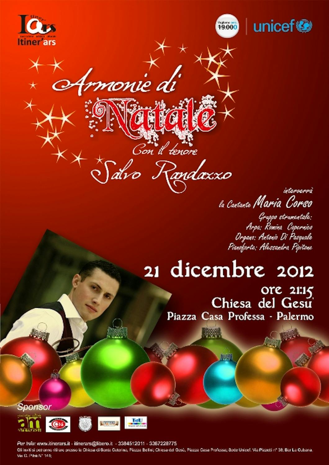 Armonie di Natale a Palermo, una serata in musica