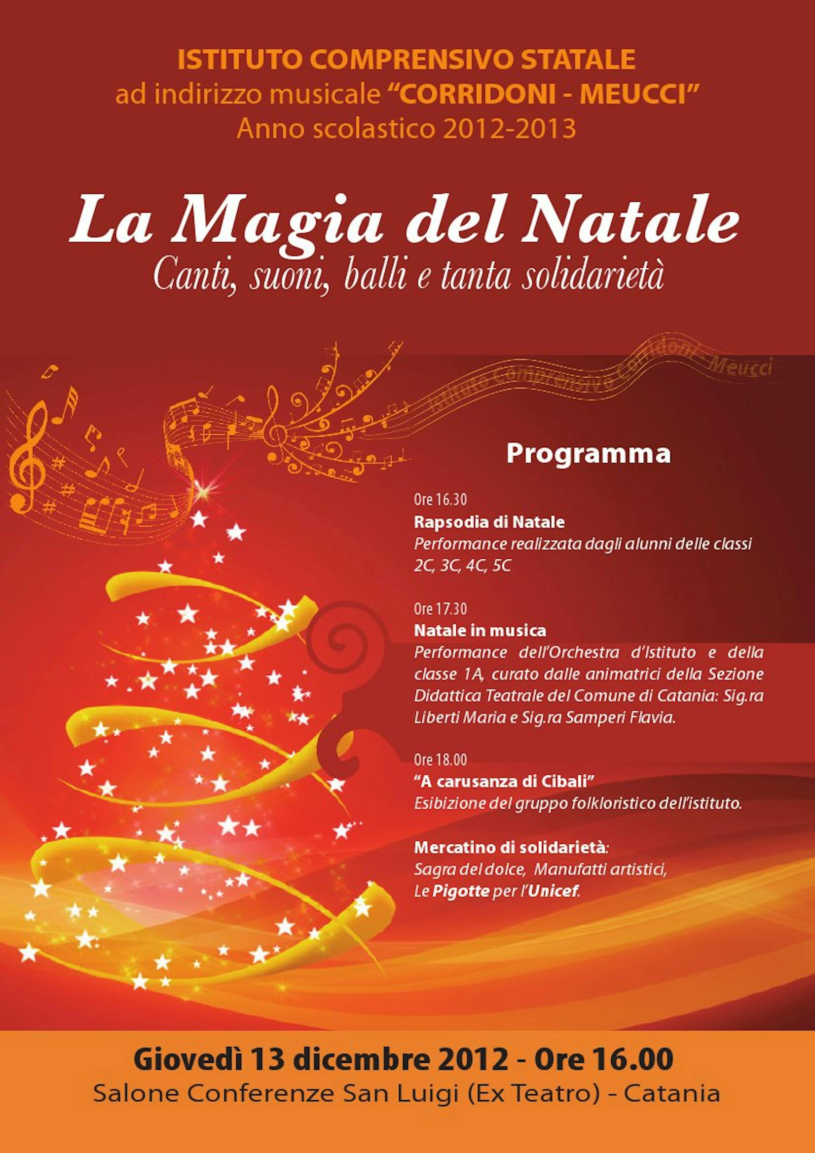 A Catania il Natale si accende di magia