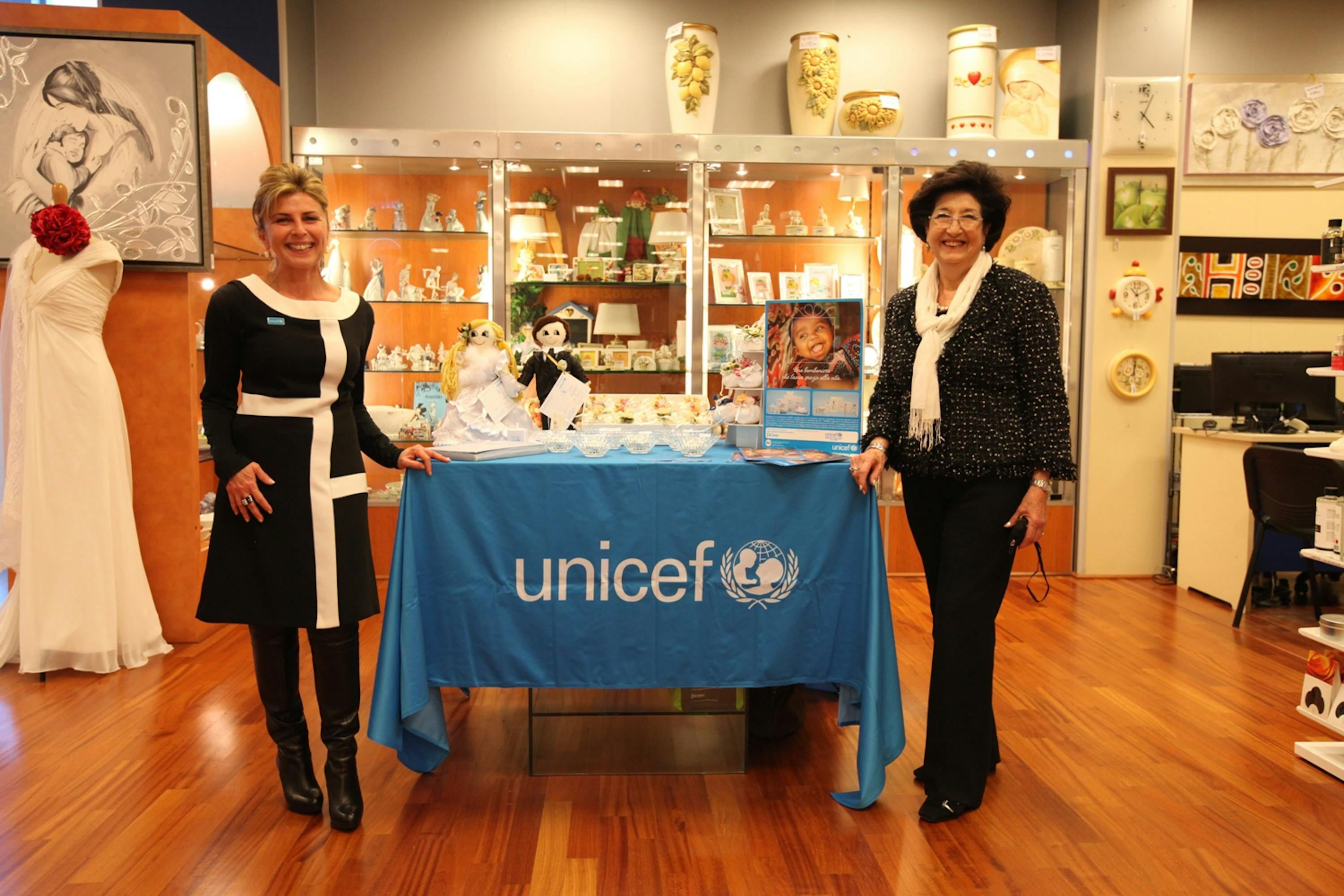 Le bomboniere dell'UNICEF a Misterbianco (CT)