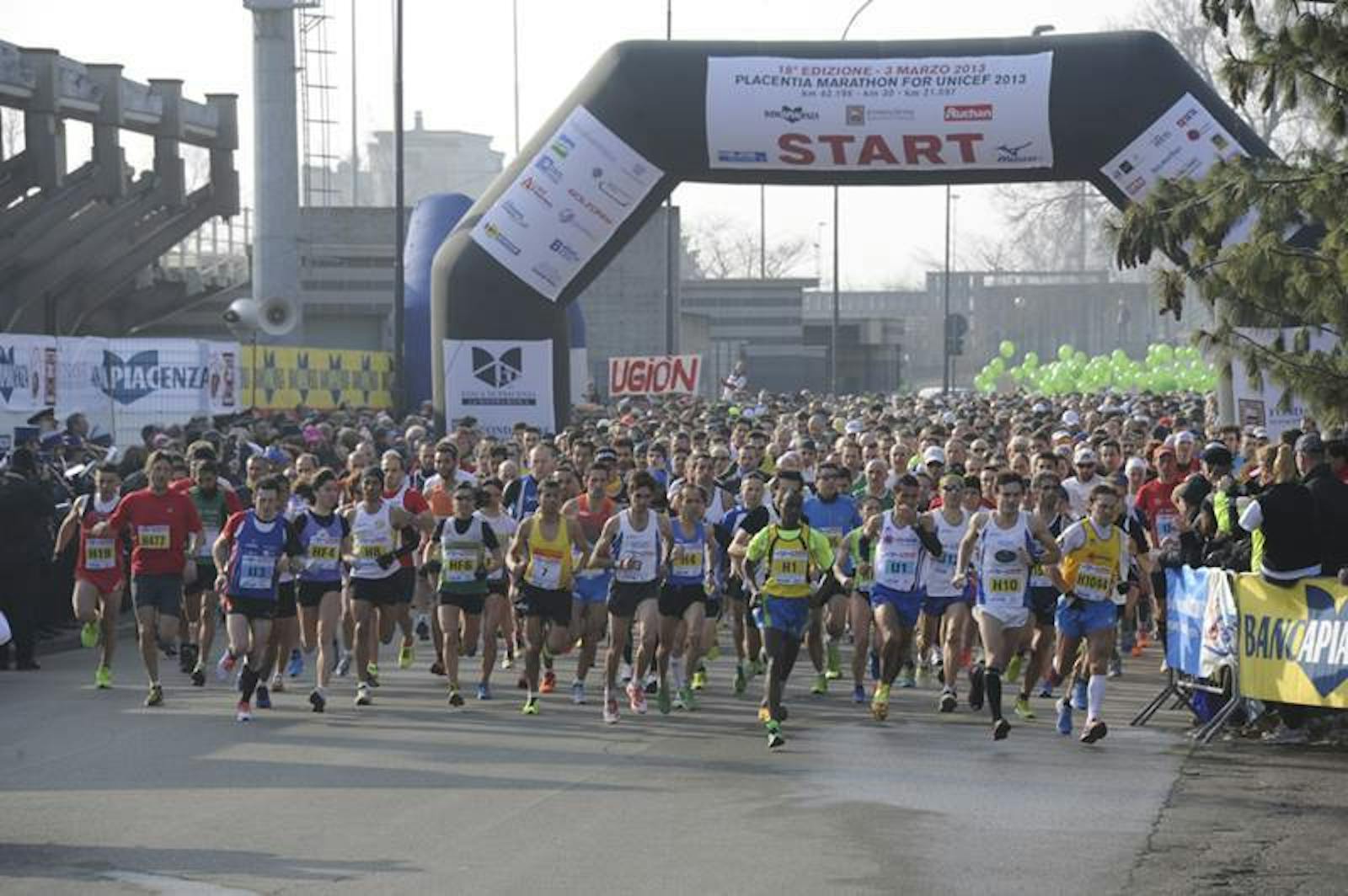 Numeri da record per la ''Placentia Marathon for UNICEF