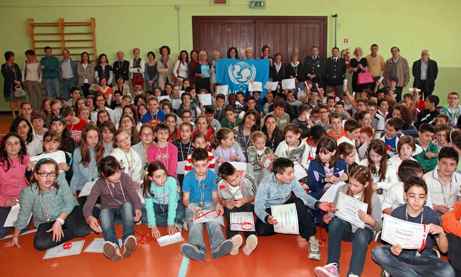 Bergamo, con l'UNICEF a scuola di legalità 