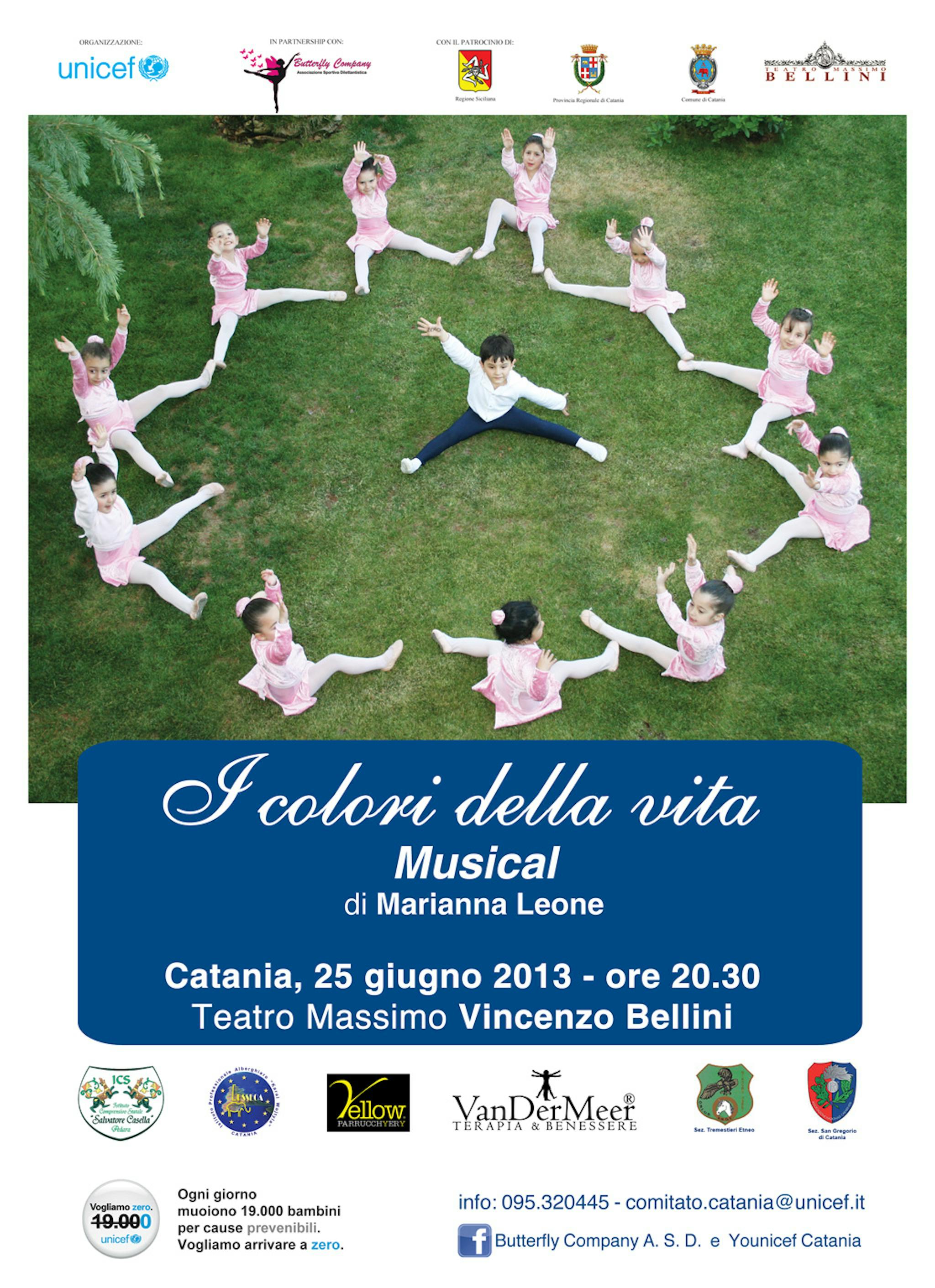 La Convenzione dell'infanzia in scena al Teatro Massimo di Catania