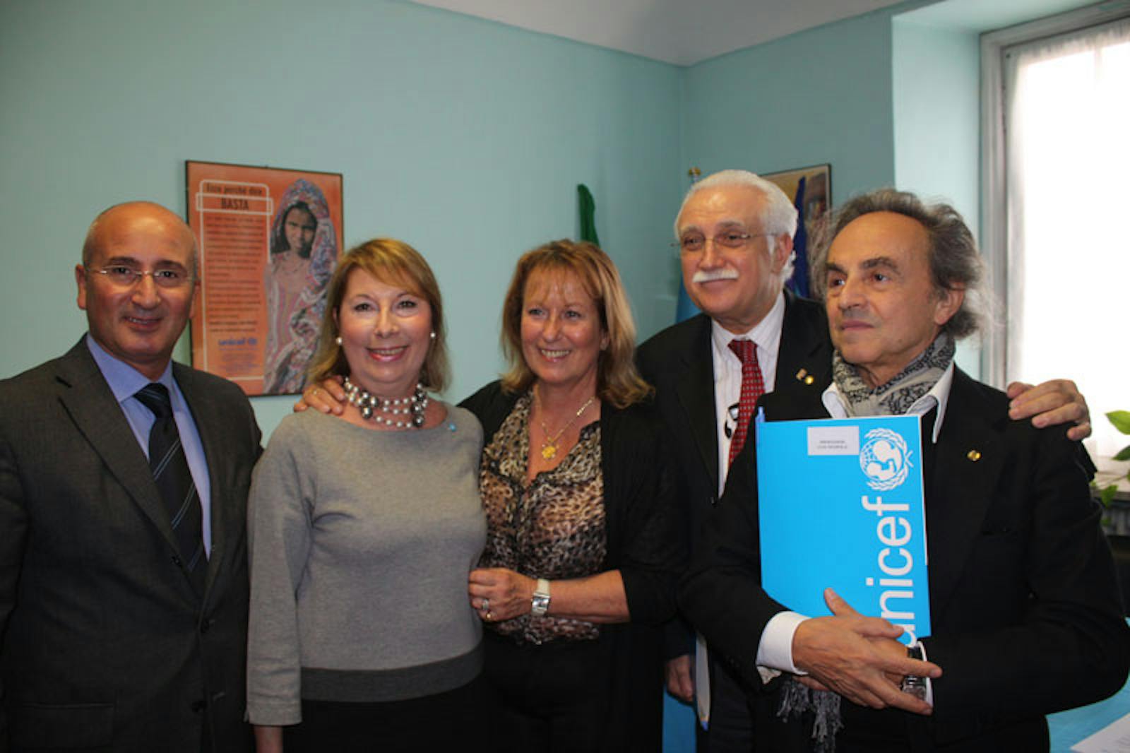 A Torino nominati Giorgio Calabrese e Ugo Nespolo testimonial UNICEF per il Piemonte