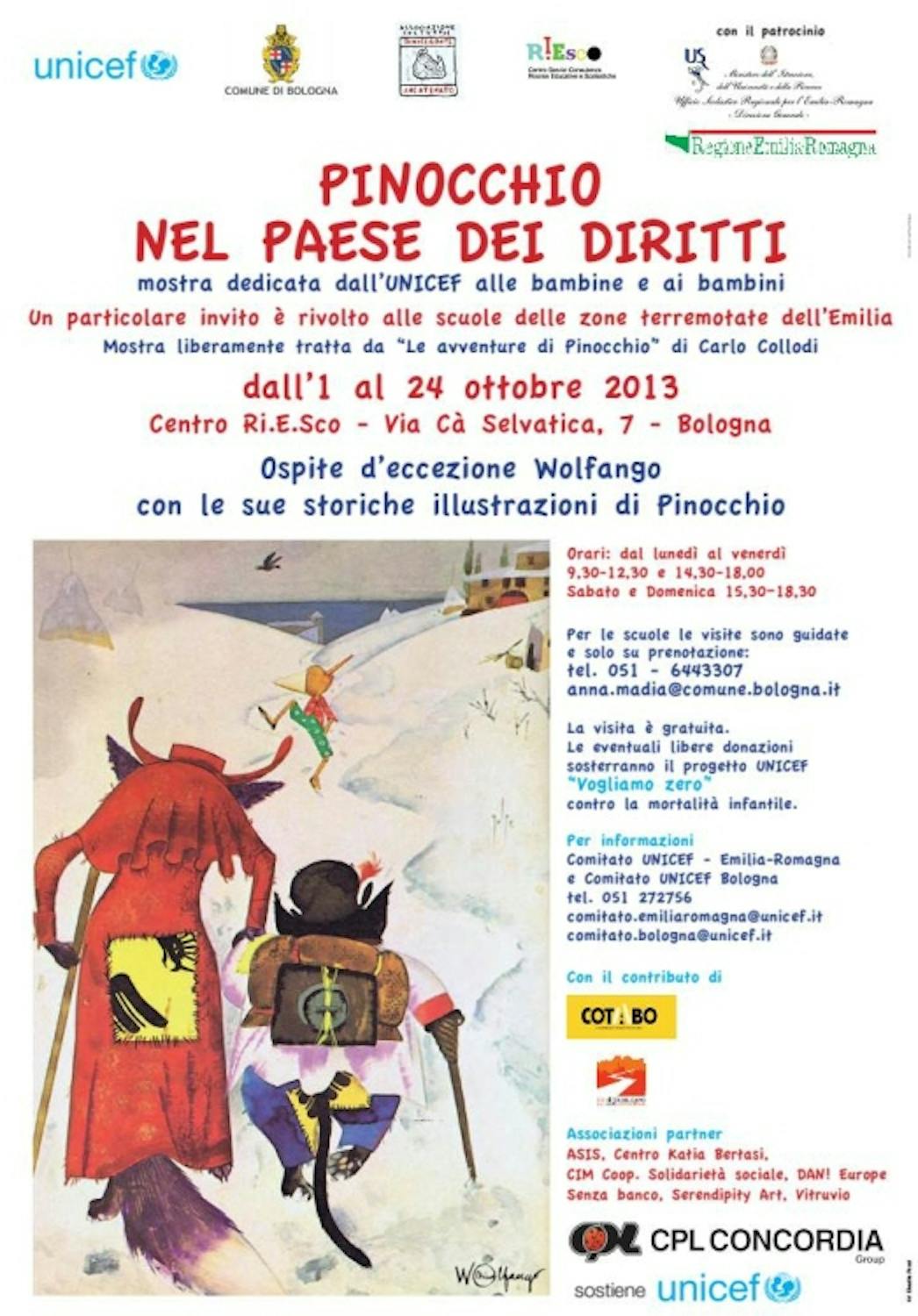 Pinocchio Nel Paese Dei Diritti Unicef